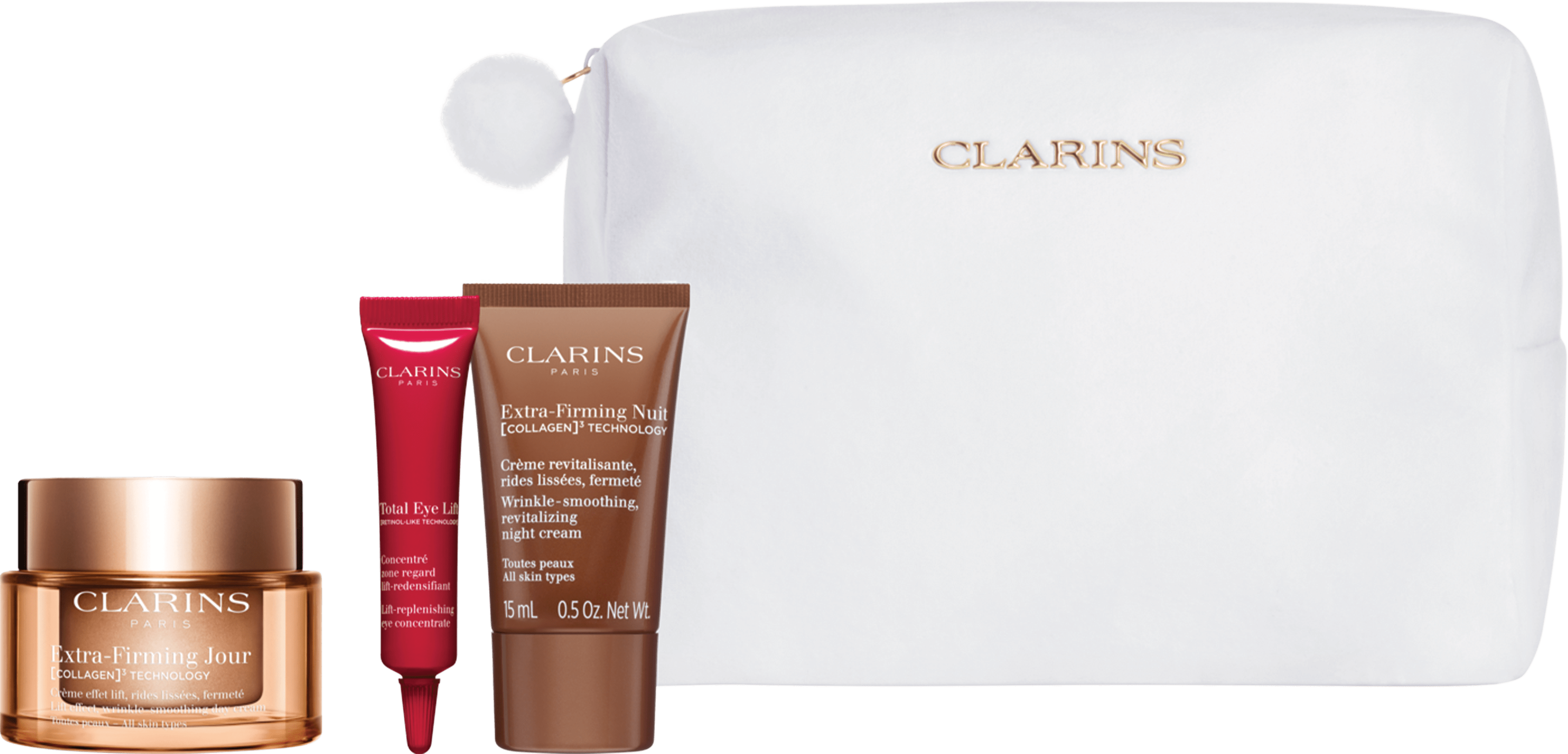 Holiday Gift set Extra-Firming, från Clarins. Klicka för att öppna bilden i stort format