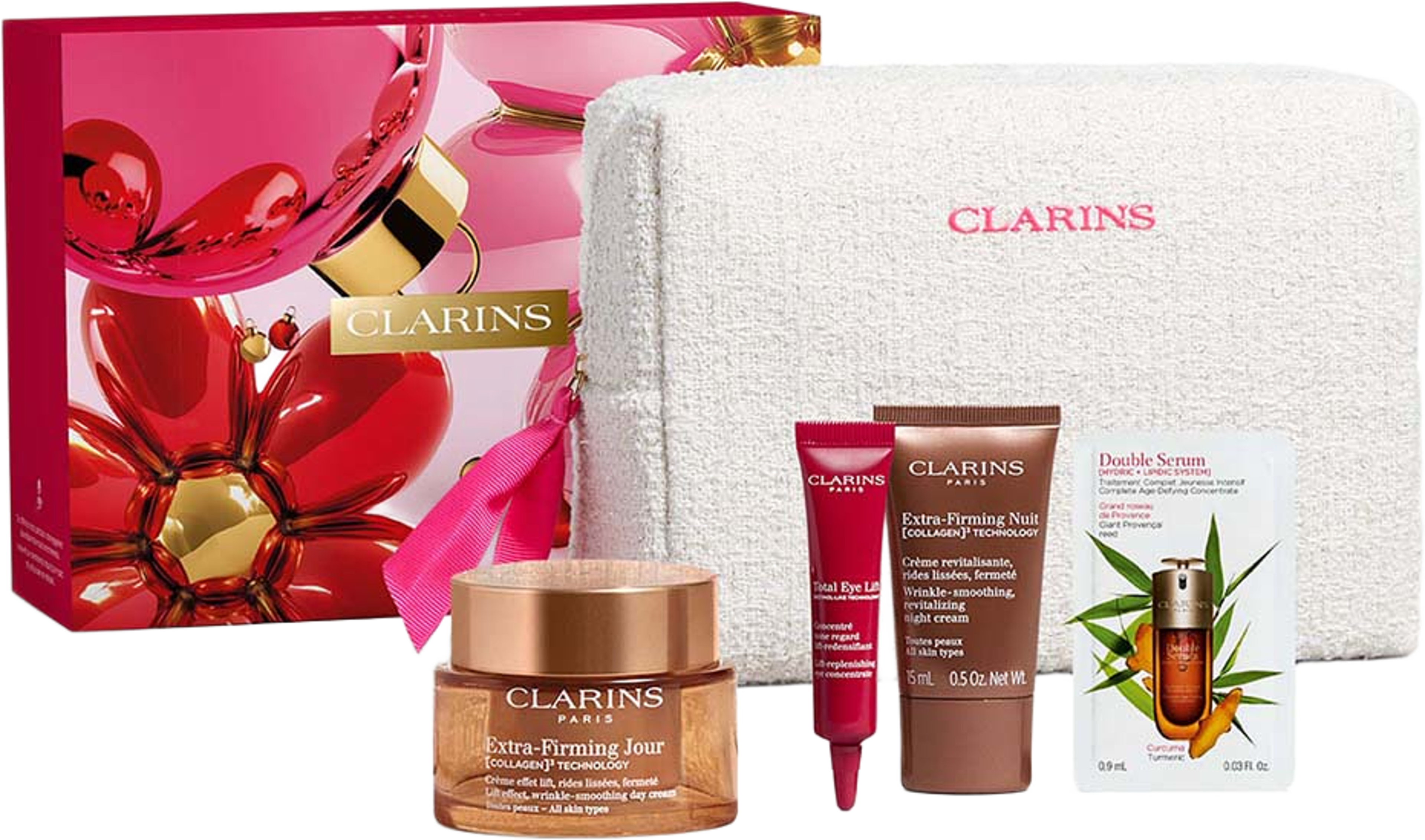 Extra-Firming Set, från Clarins. Klicka för att öppna bilden i stort format