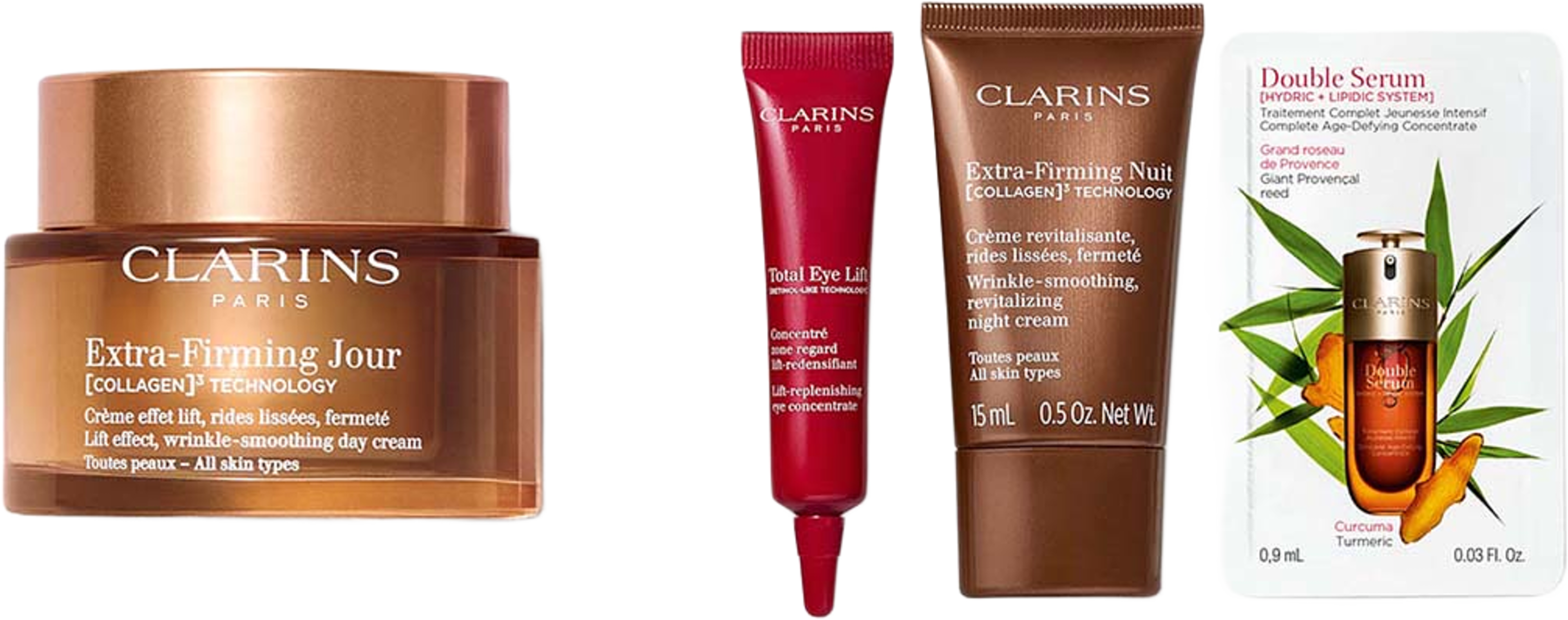 Extra-Firming Set, från Clarins. Klicka för att öppna bilden i stort format