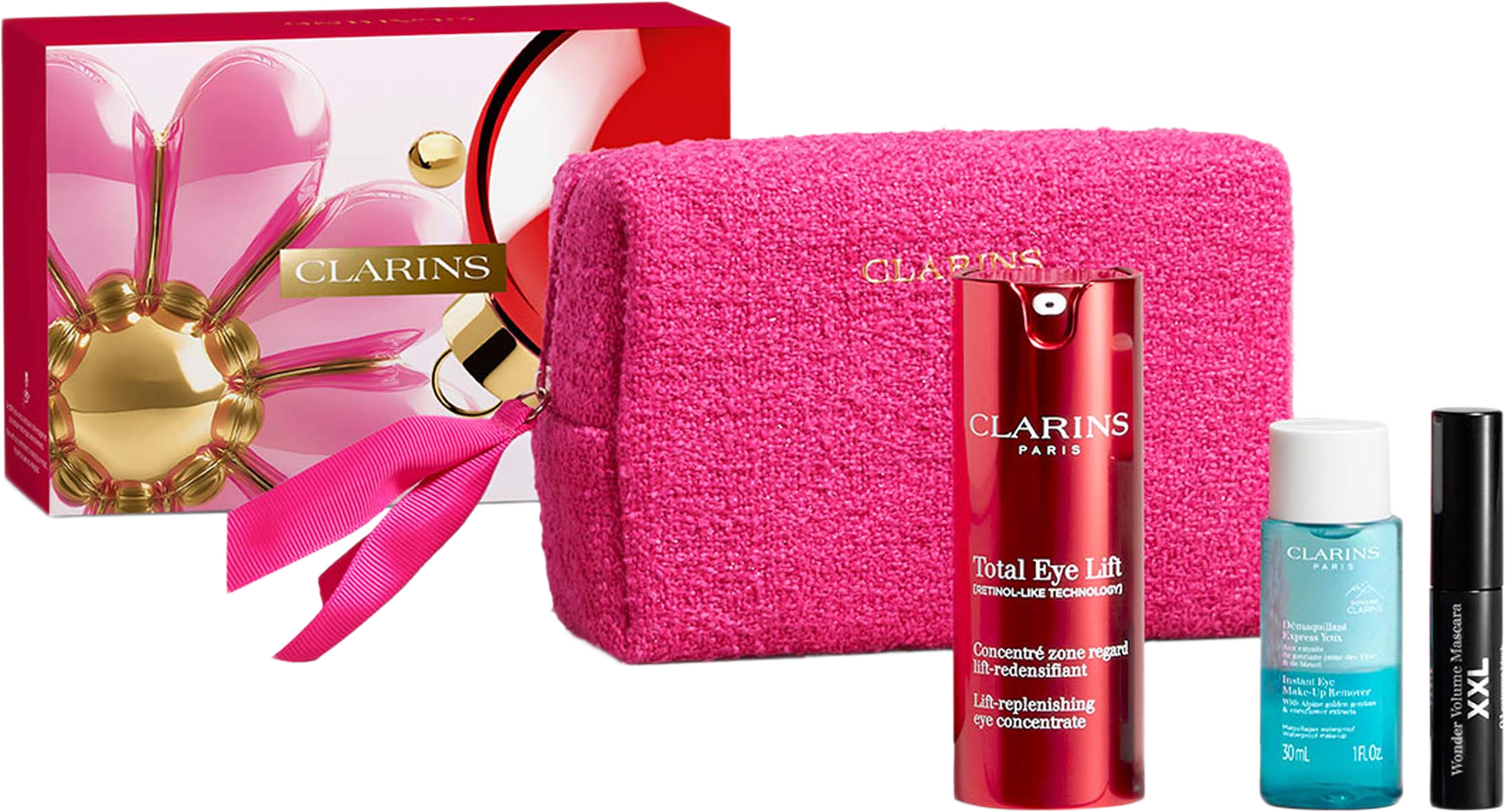 Eye Total eye lift 15ml/IEMUR 30ml/XXL 01 mini, från Clarins. Klicka för att öppna bilden i stort format