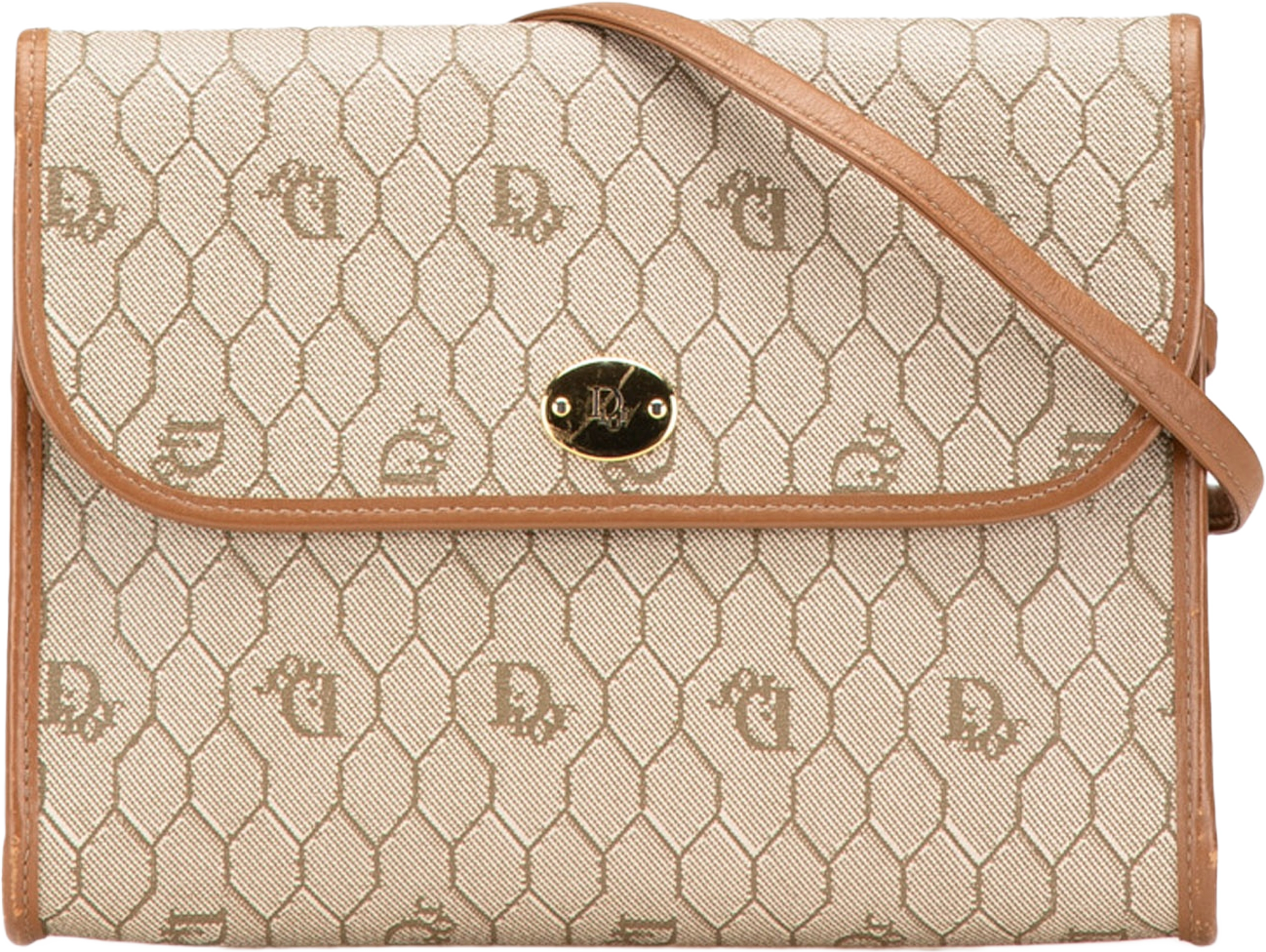 Dior Honeycomb Coated Canvas Crossbody