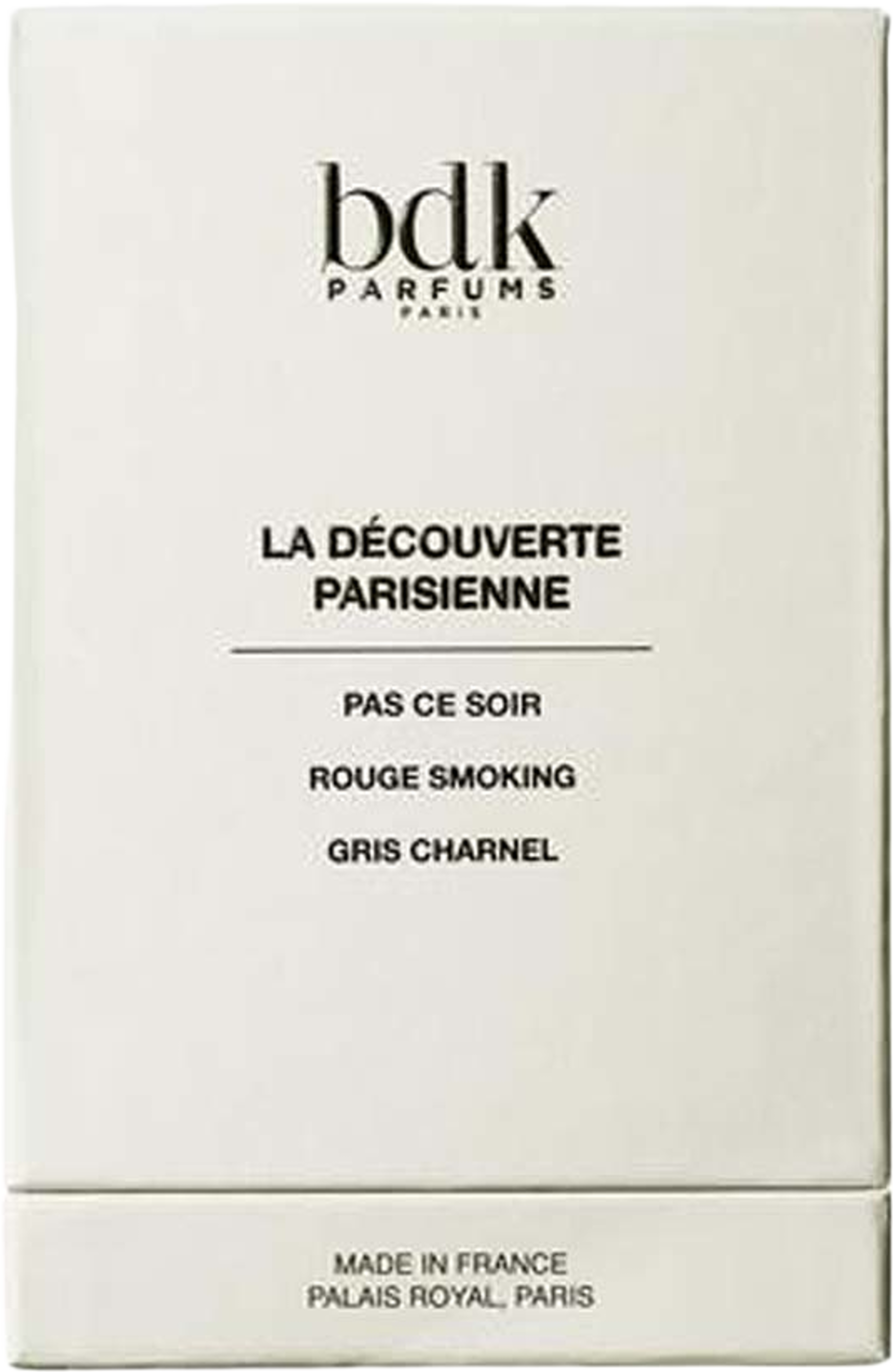 Collection Parisienne 
PS10 + RS10 + GC10, från BDK. Klicka för att öppna bilden i stort format