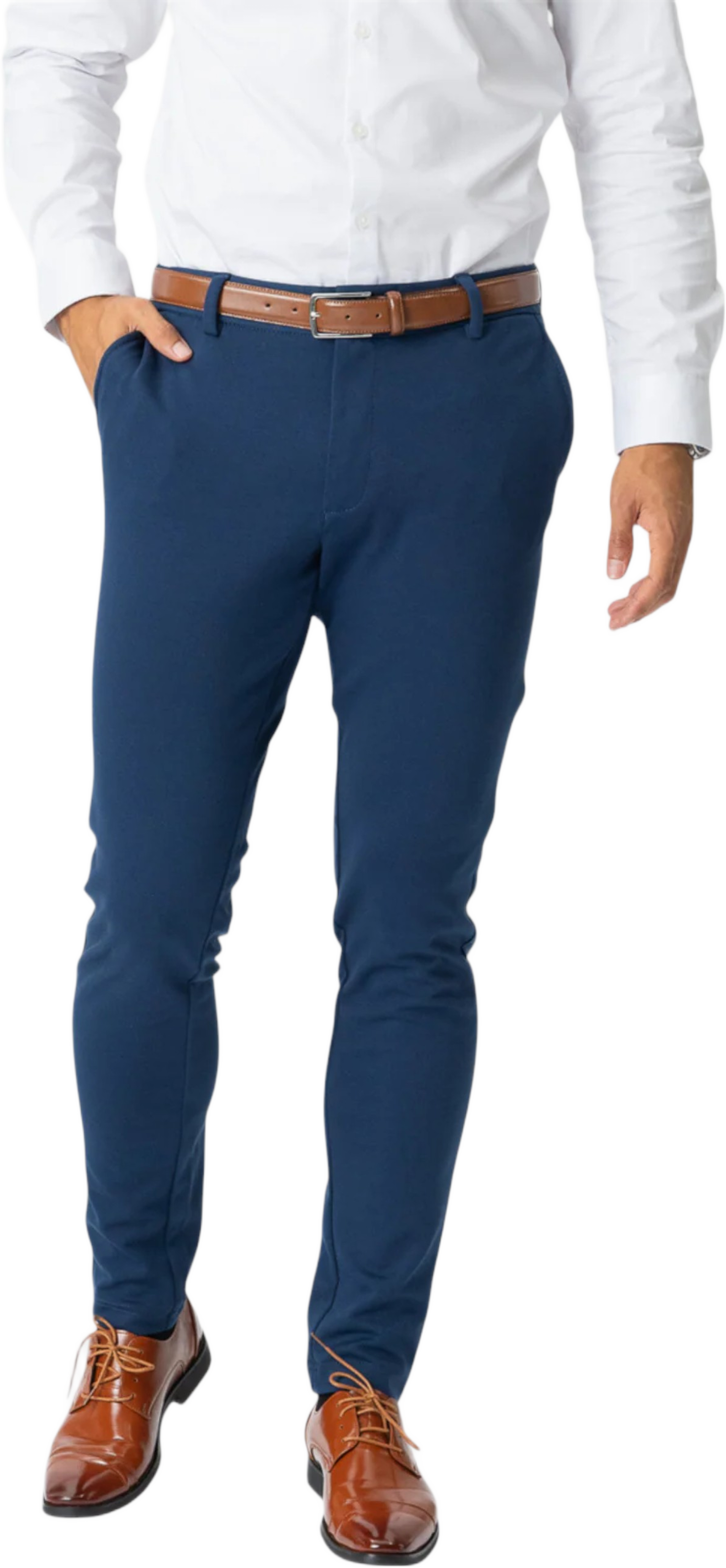 The Original Performance Pants, från TeeShoppen, i färgen blå. Klicka för att öppna bilden i stort format