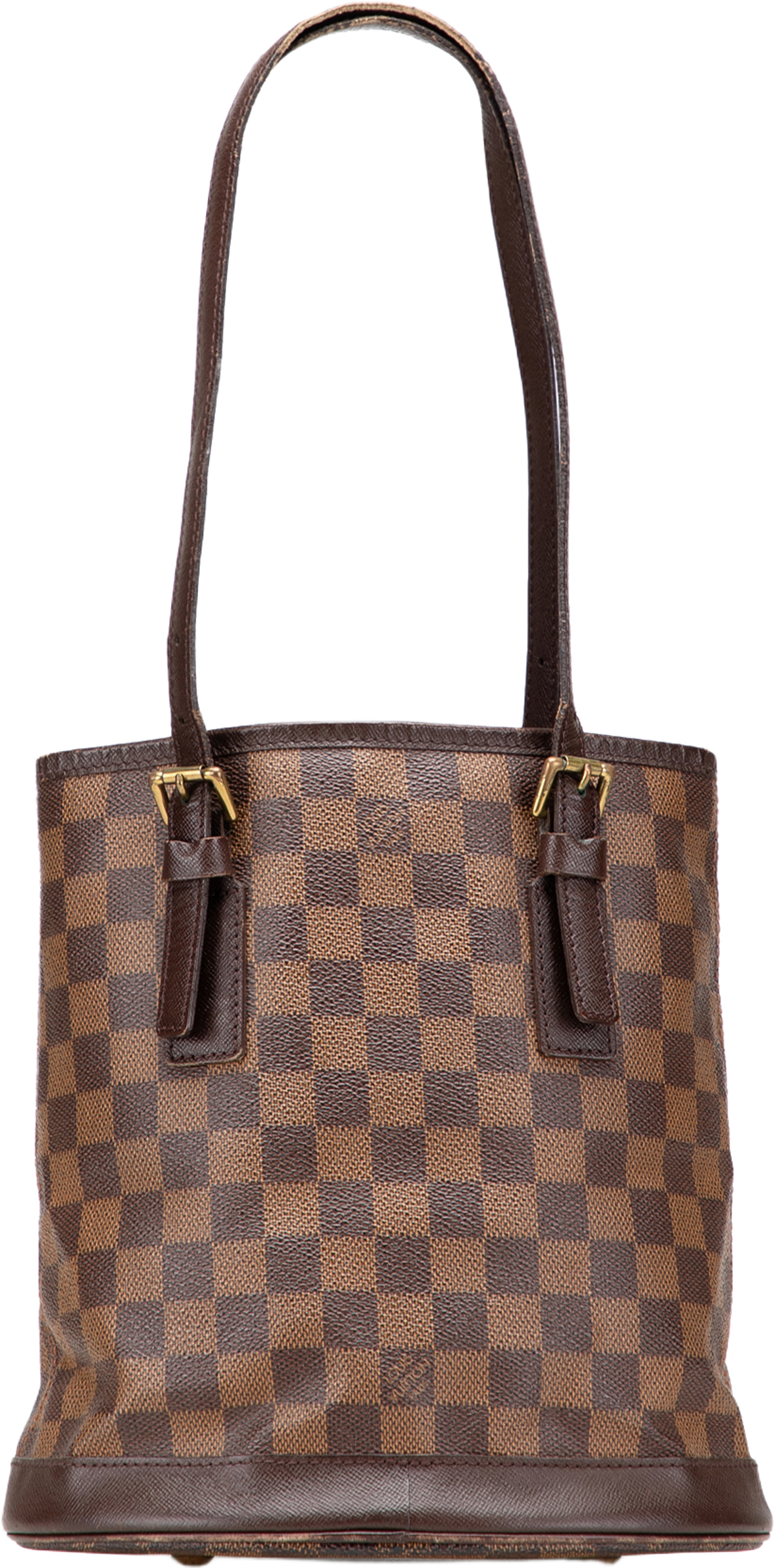 Louis Vuitton Damier Ebene Marais, från Luxclusif, i färgen brown. Klicka för att öppna bilden i stort format