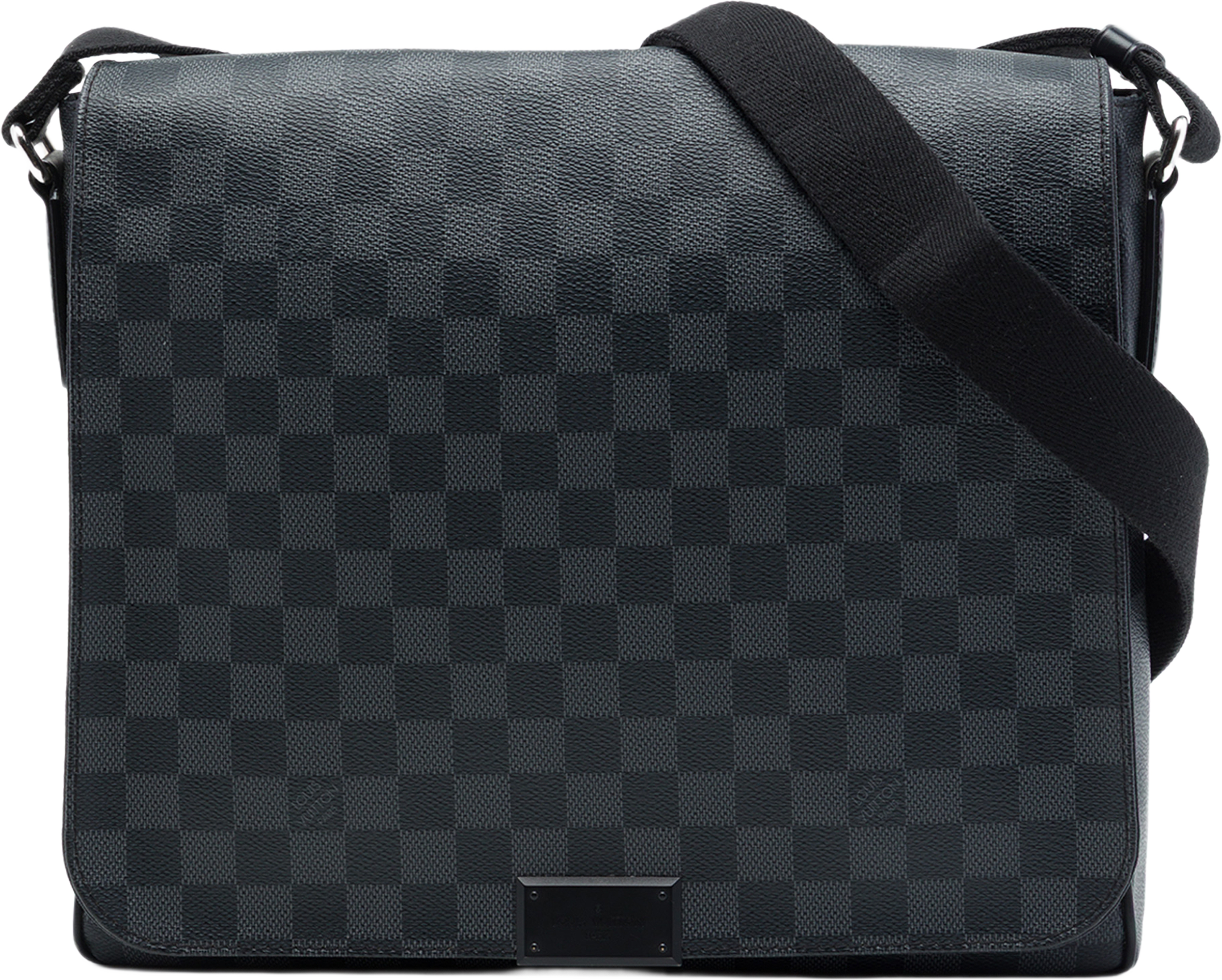 Louis Vuitton Damier Graphite District Mm, från Luxclusif, i färgen svart. Klicka för att öppna bilden i stort format