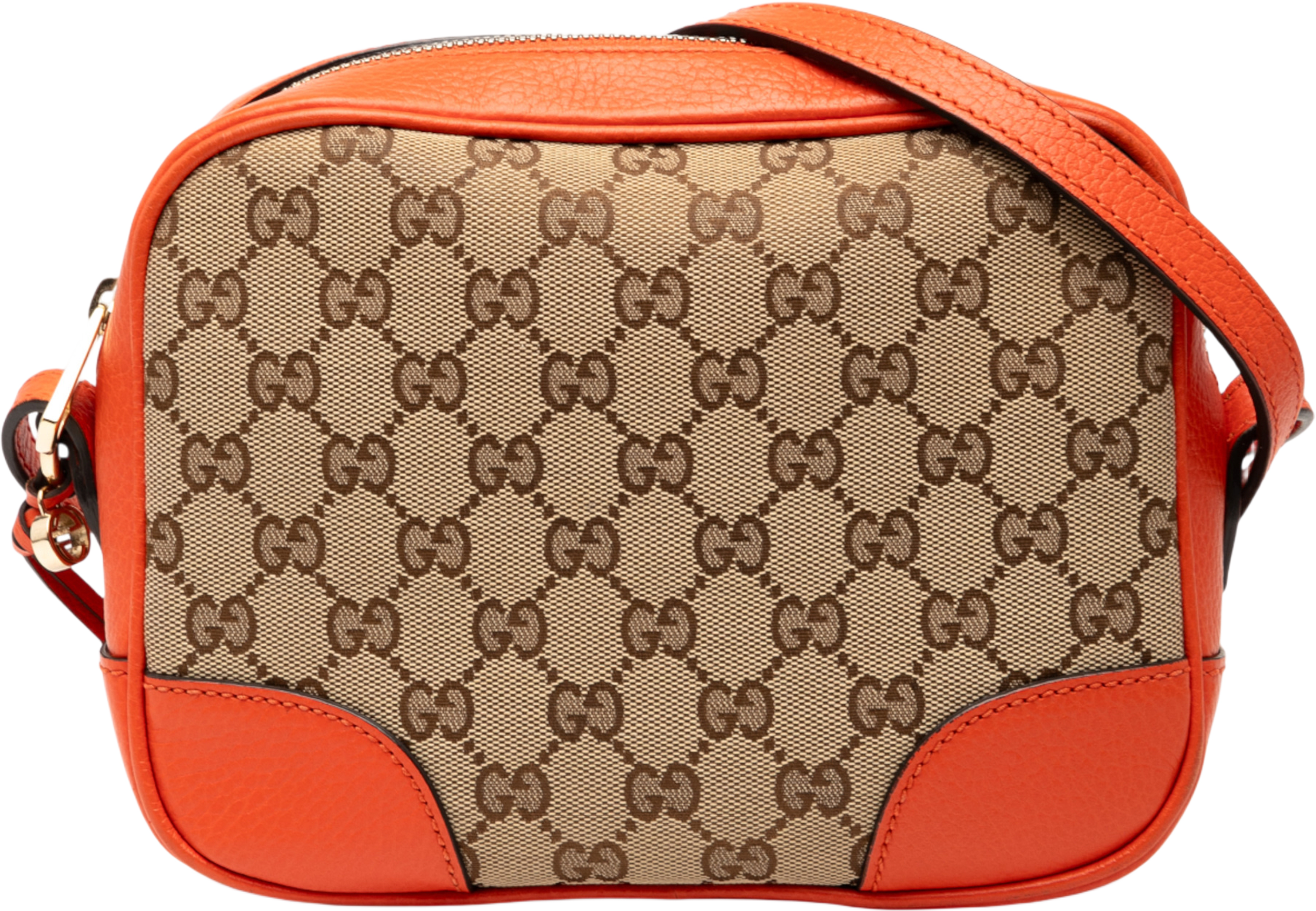 Gucci Gg Canvas Bree Crossbody, från Luxclusif, i färgen beige. Klicka för att öppna bilden i stort format