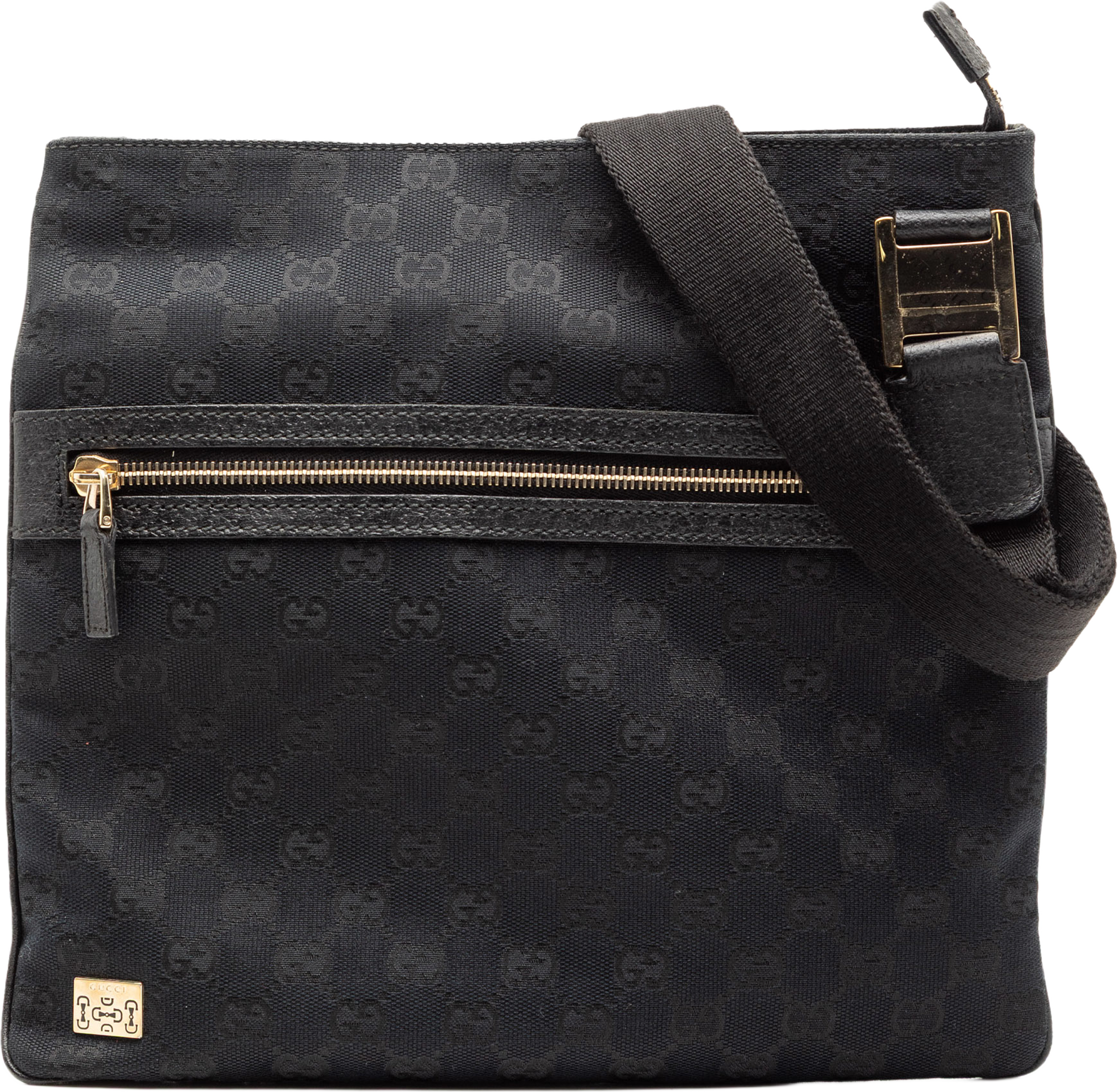 Gucci Gg Canvas Pop Crossbody, från Luxclusif, i färgen black. Klicka för att öppna bilden i stort format