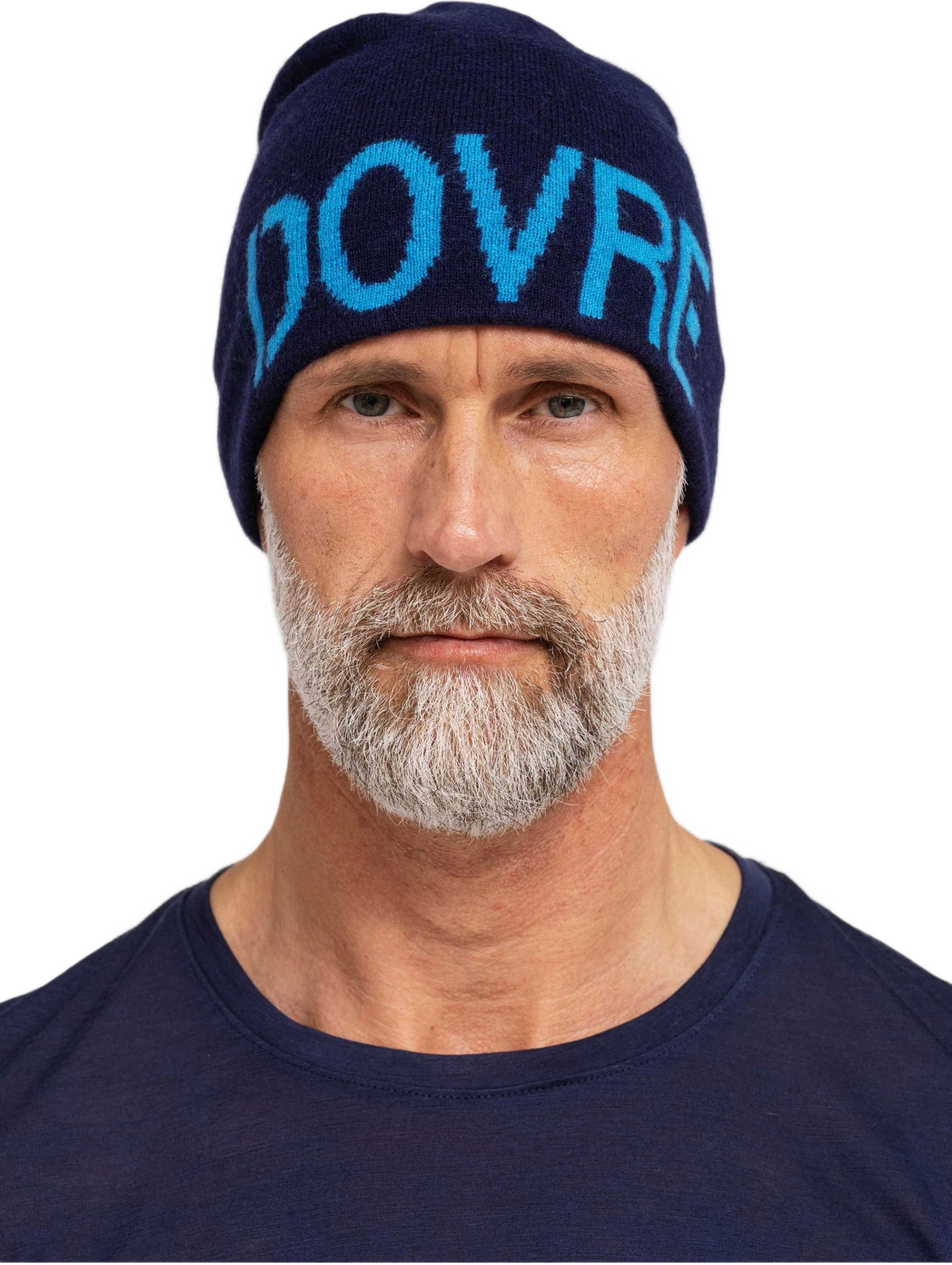 Ekologisk Ull, Beanie Hatt, Navy