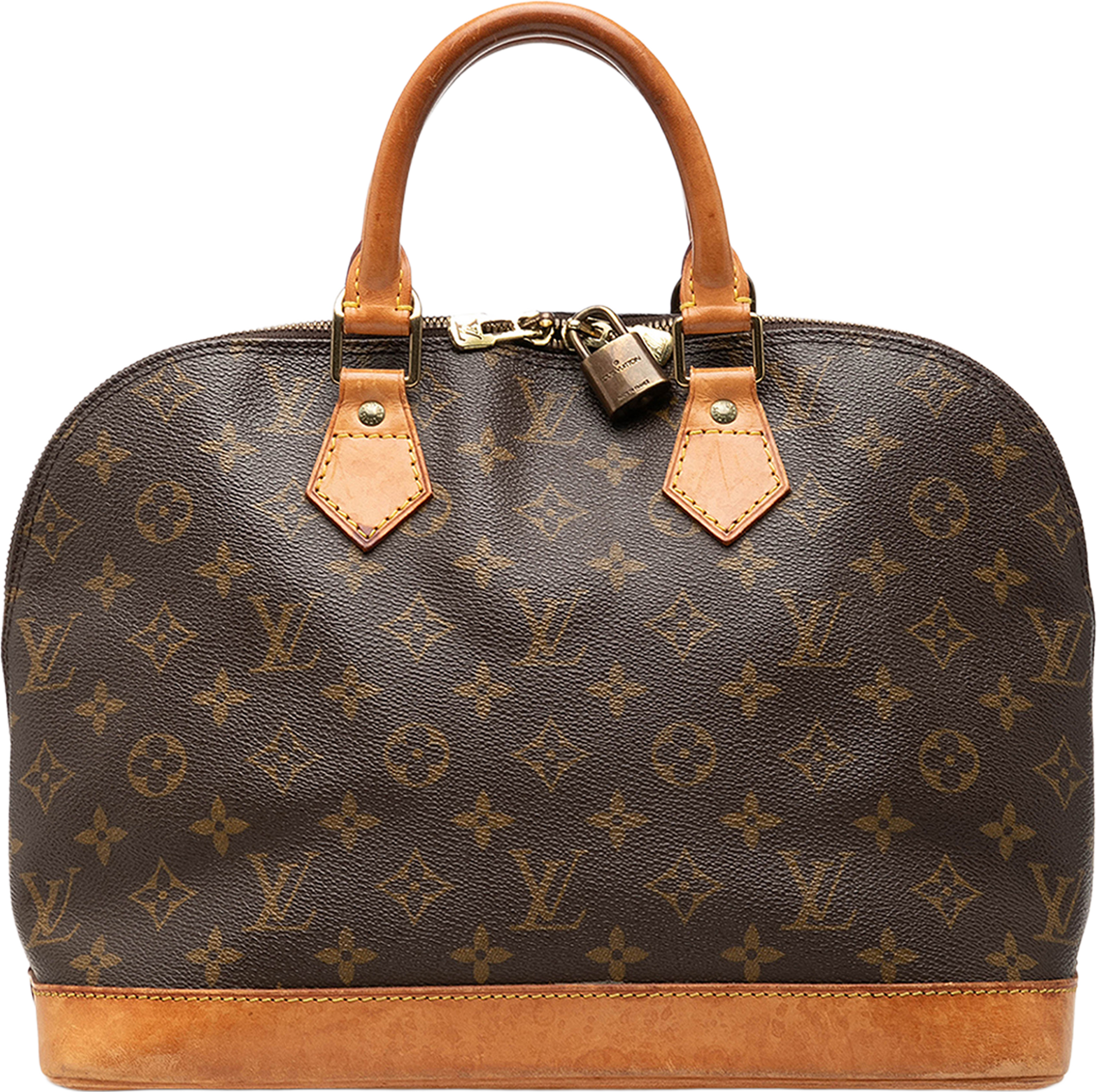 Louis Vuitton Monogram Alma Pm, från Luxclusif, i färgen brun. Klicka för att öppna bilden i stort format