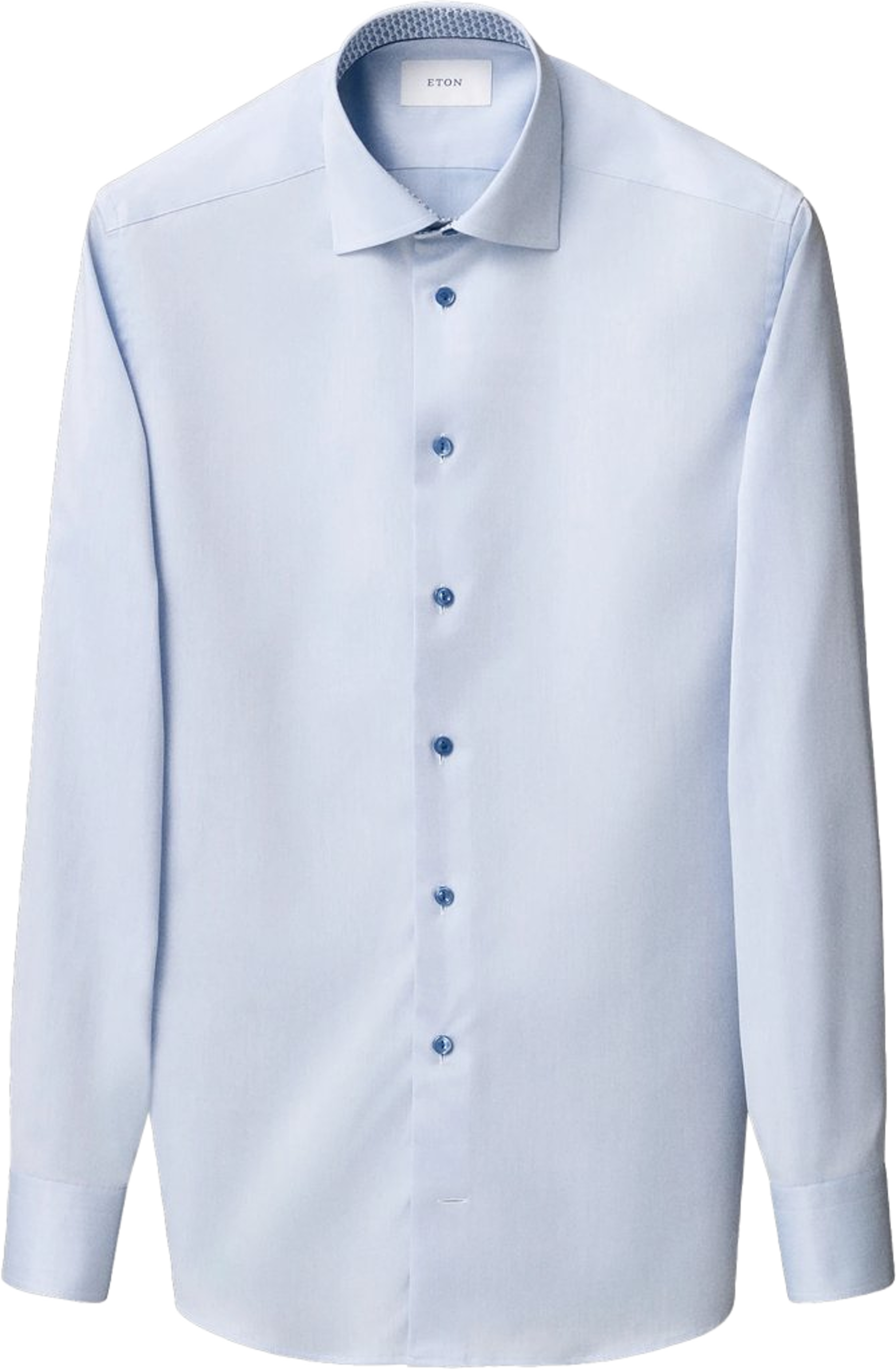 Signature Twill-skjorta Contemporary Fit, från Eton, i färgen light blue. Klicka för att öppna bilden i stort format