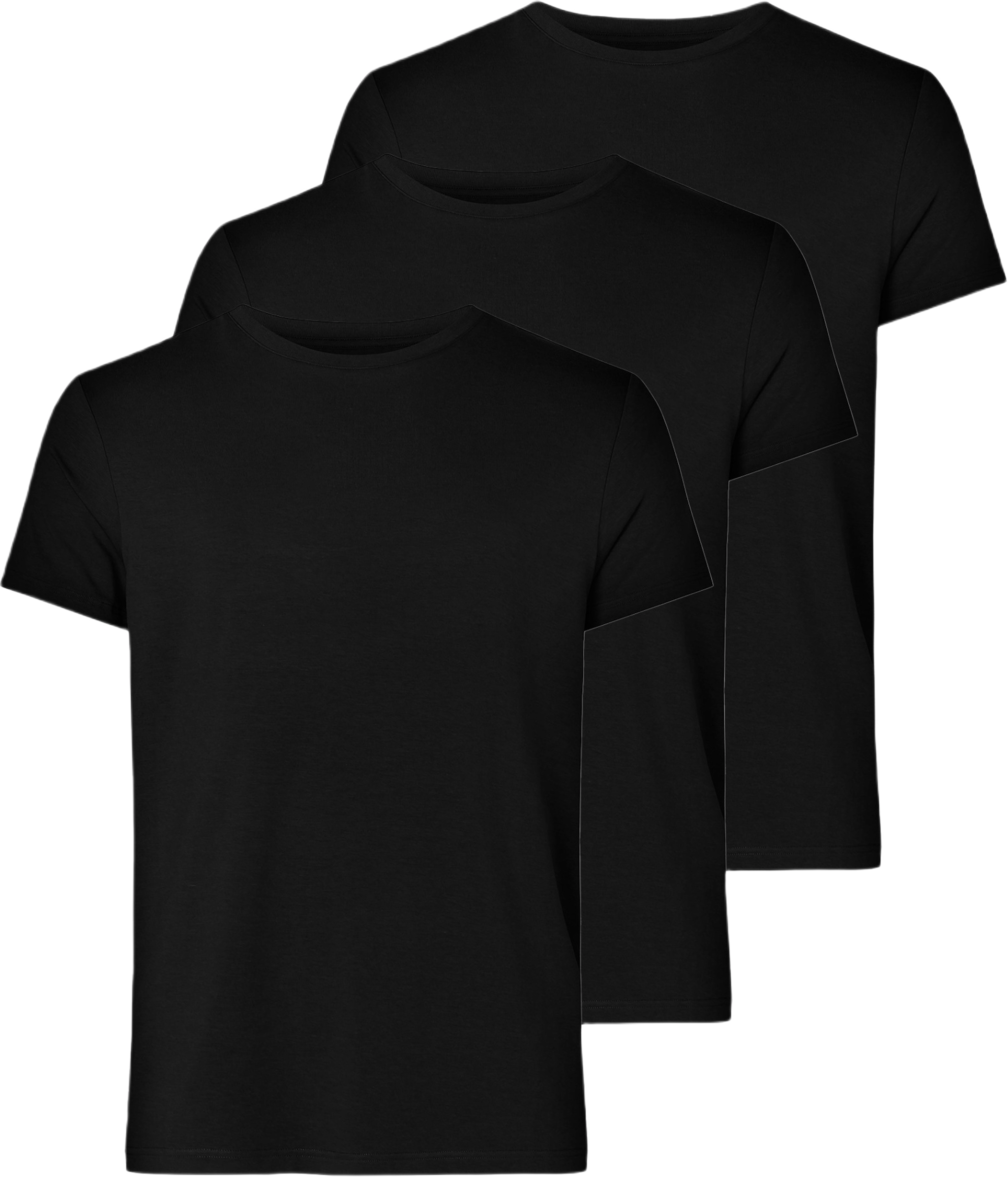 3-pack Bambu, T-shirt O-neck, Navy