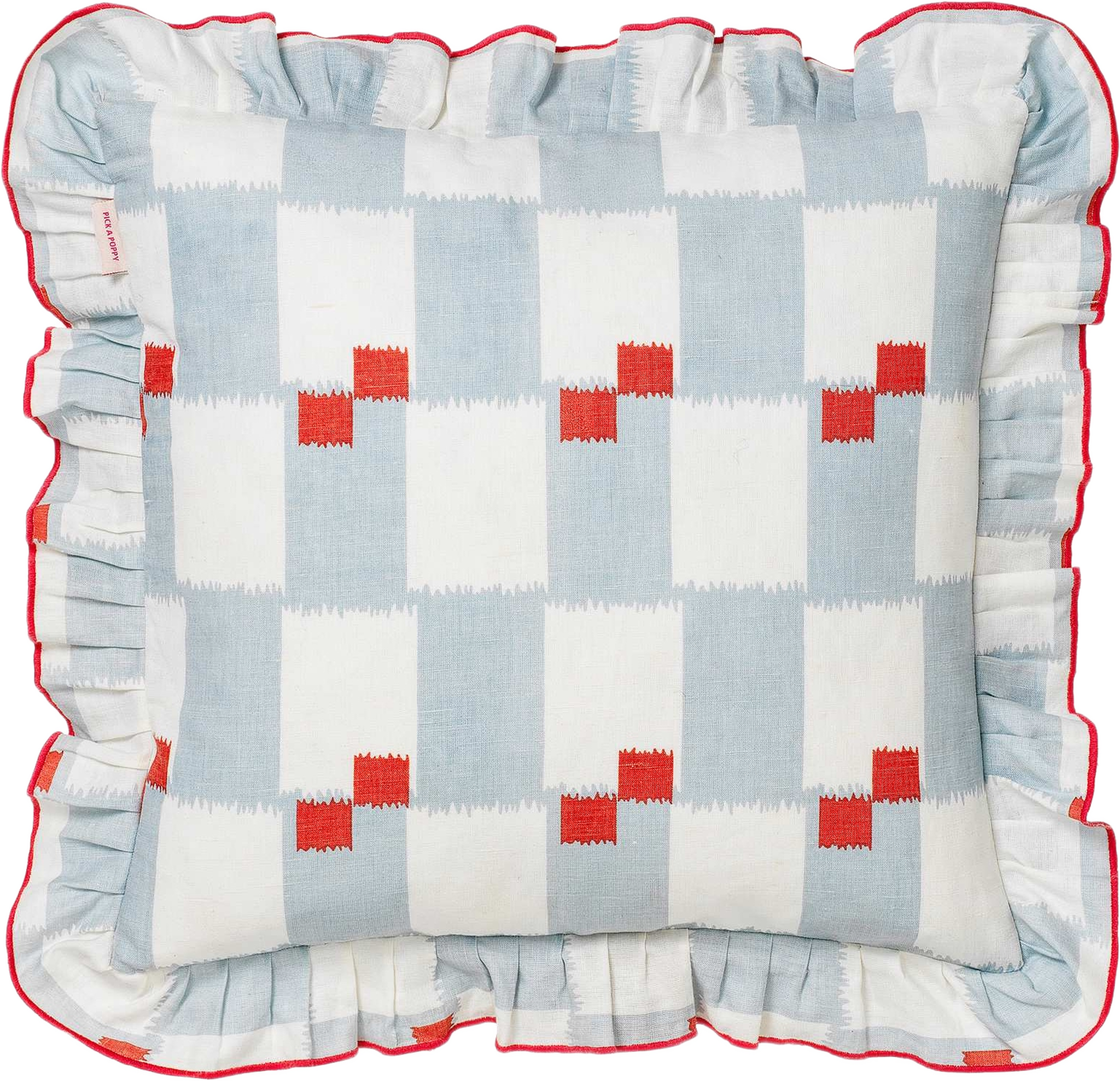 Chester Kuddfodral - 40x40 Cm, från Pick A Poppy, i färgen light blue. Klicka för att öppna bilden i stort format
