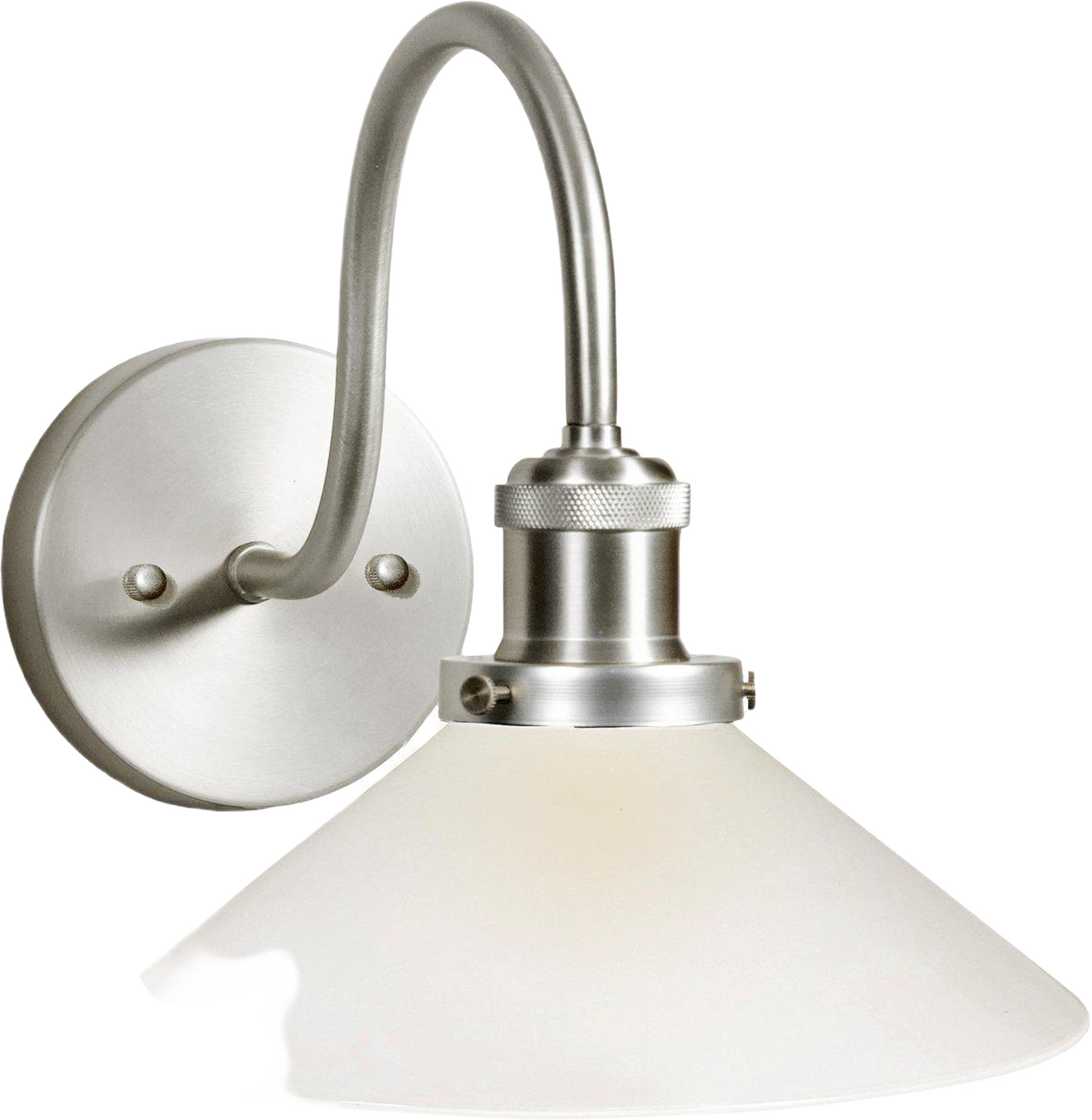 August Vägglampaip23, från PR Home, i färgen opal. Klicka för att öppna bilden i stort format