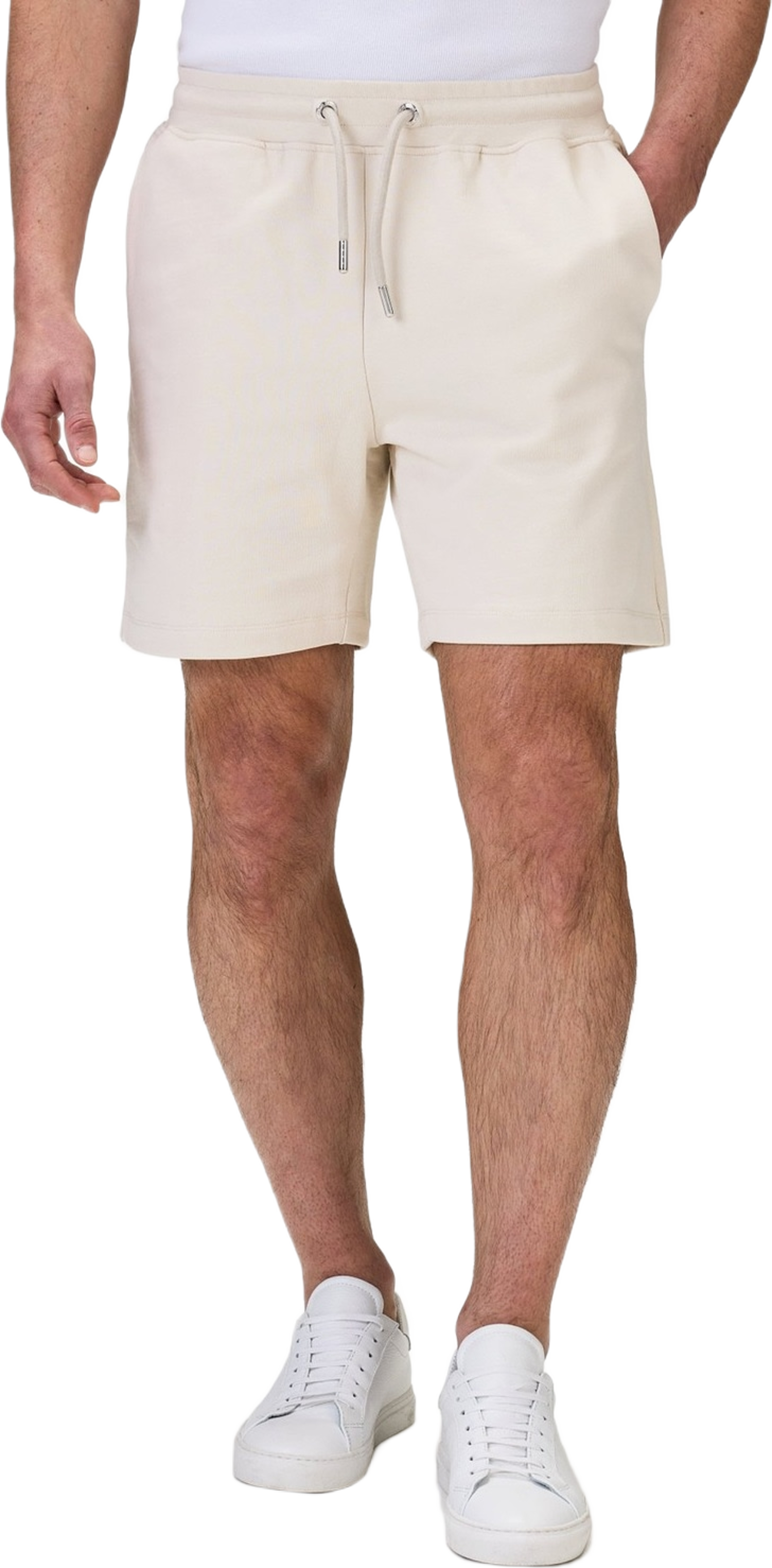 Cotton Drawstring Sweat Shorts