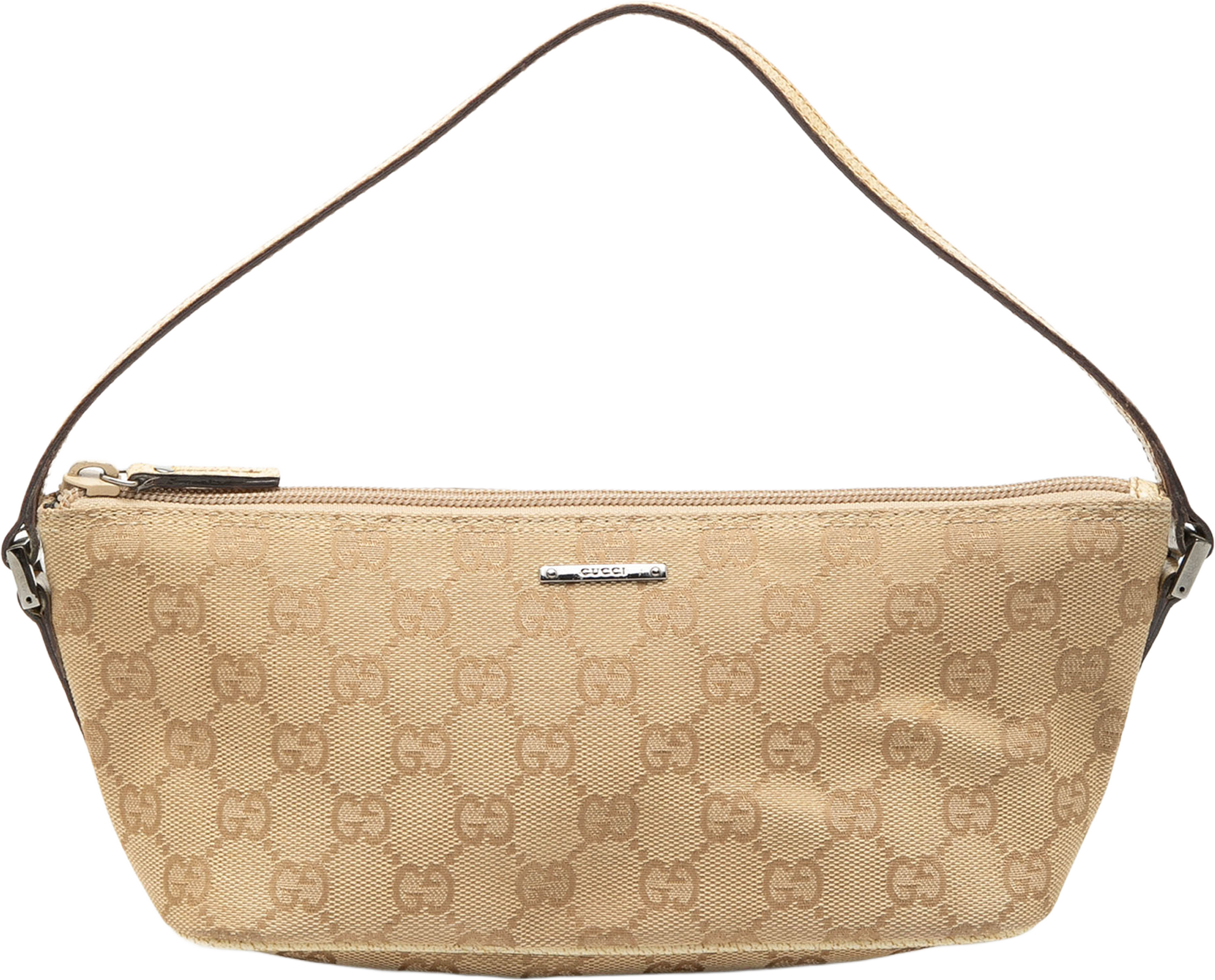 Gucci Gg Canvas Boat, från Luxclusif, i färgen beige. Klicka för att öppna bilden i stort format