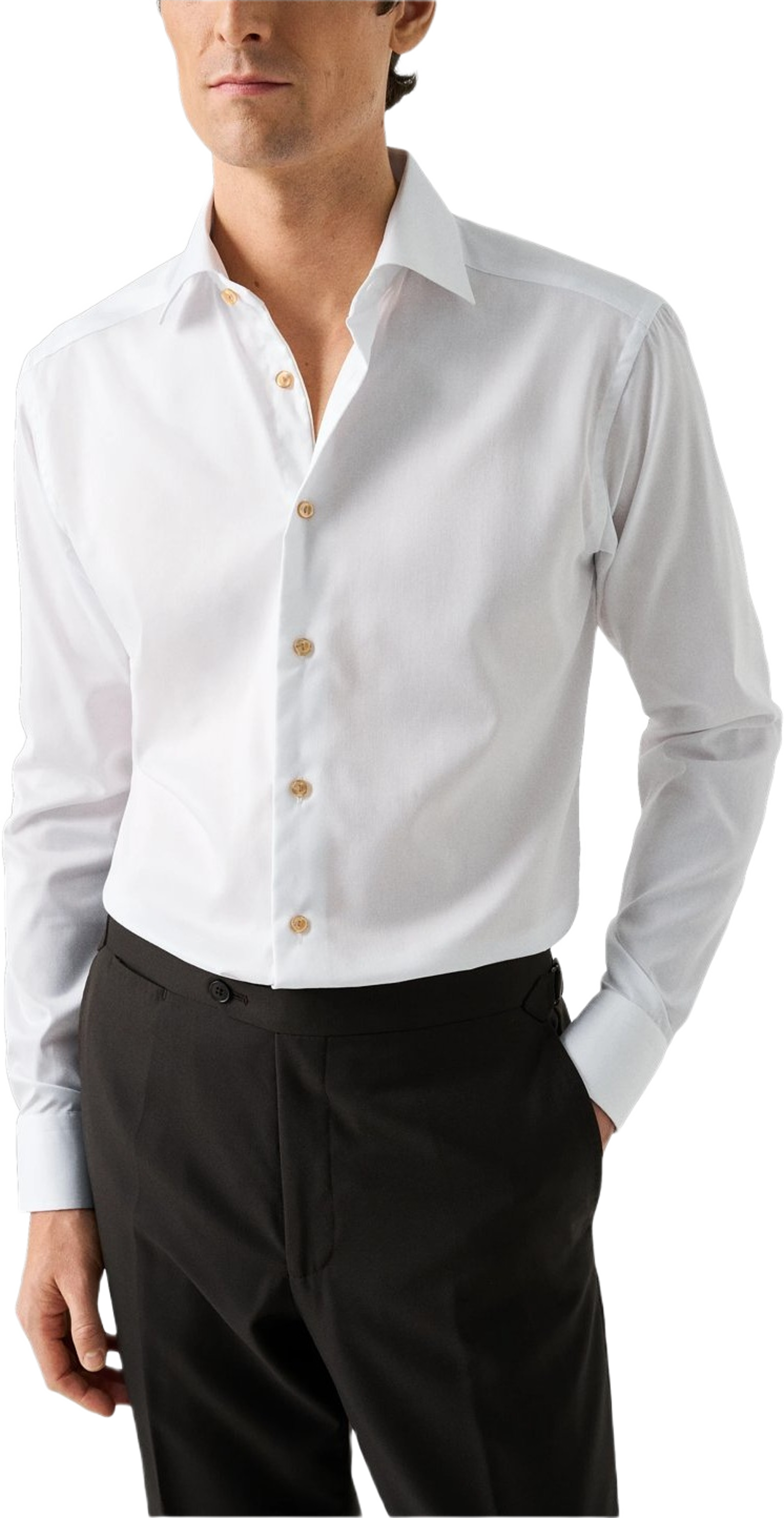 Signature Twill-skjorta Slim Fit