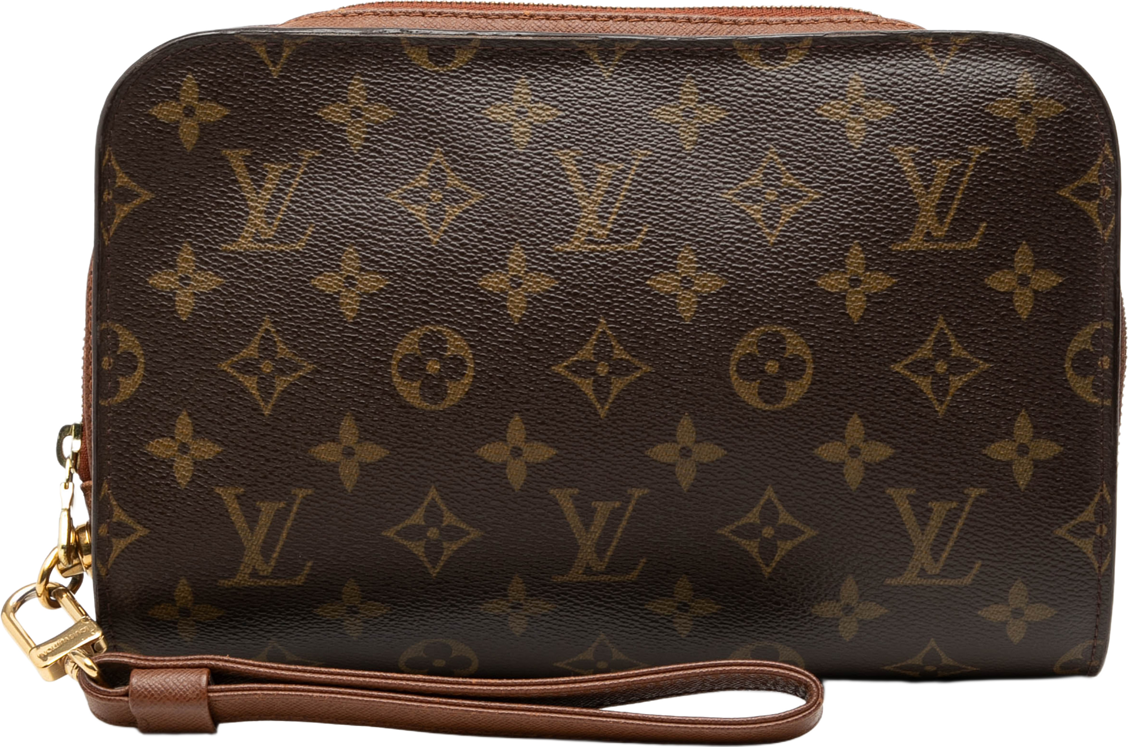 Louis Vuitton Monogram Orsay, från Luxclusif, i färgen brown. Klicka för att öppna bilden i stort format
