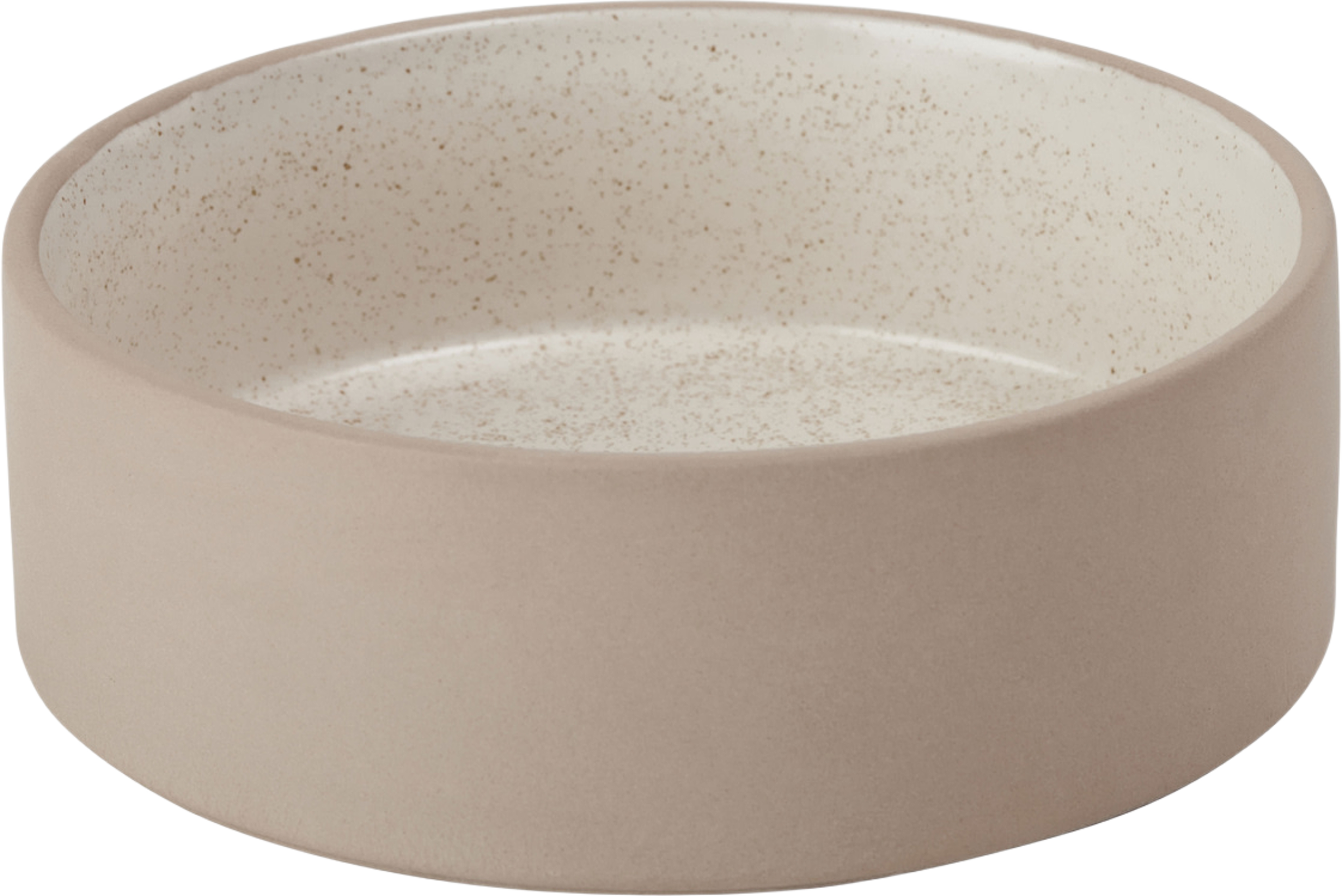 Sia Dog Bowl, från OYOY Living, i färgen offwhite. Klicka för att öppna bilden i stort format