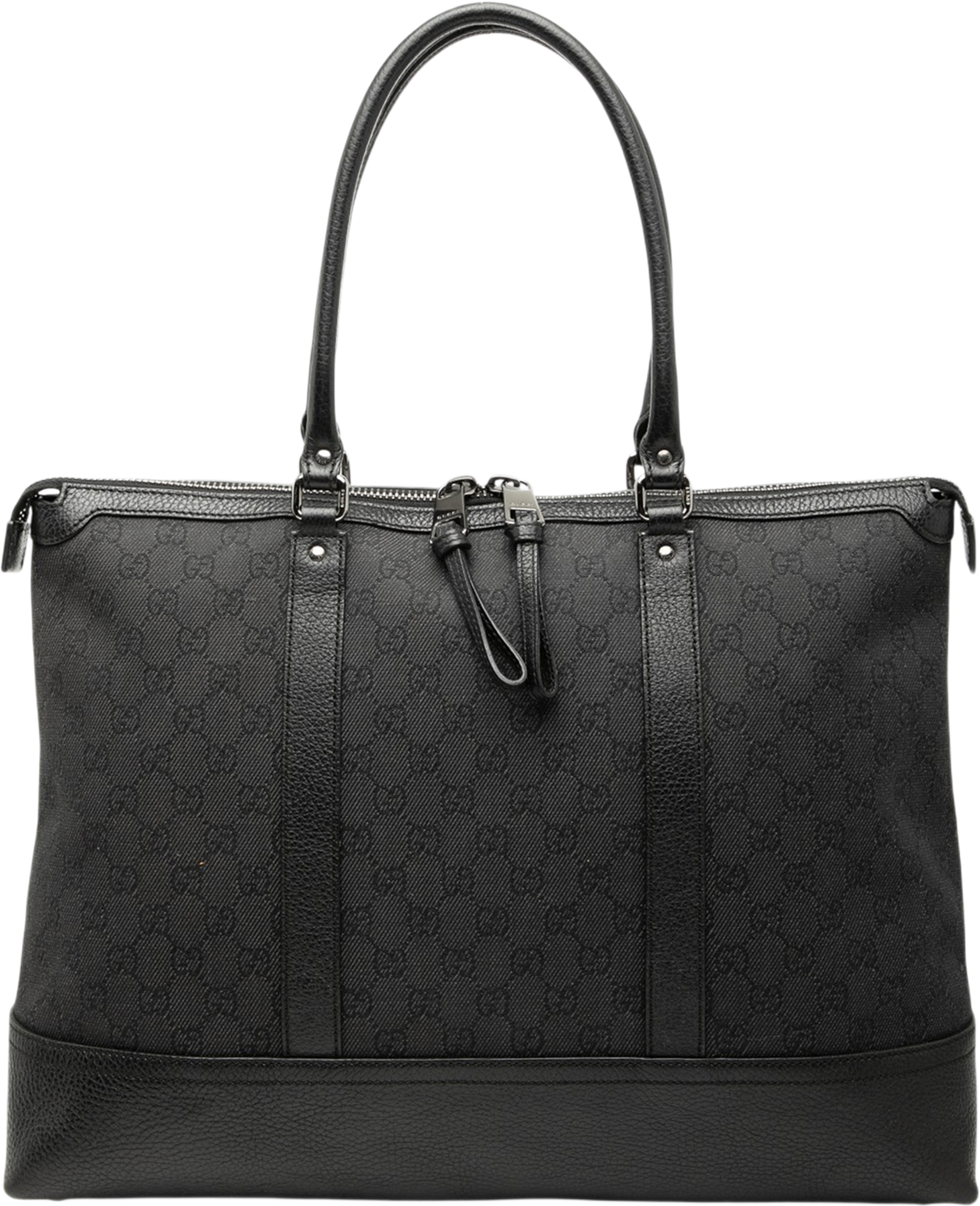 Gucci Gg Denim Tote, från Luxclusif, i färgen black. Klicka för att öppna bilden i stort format