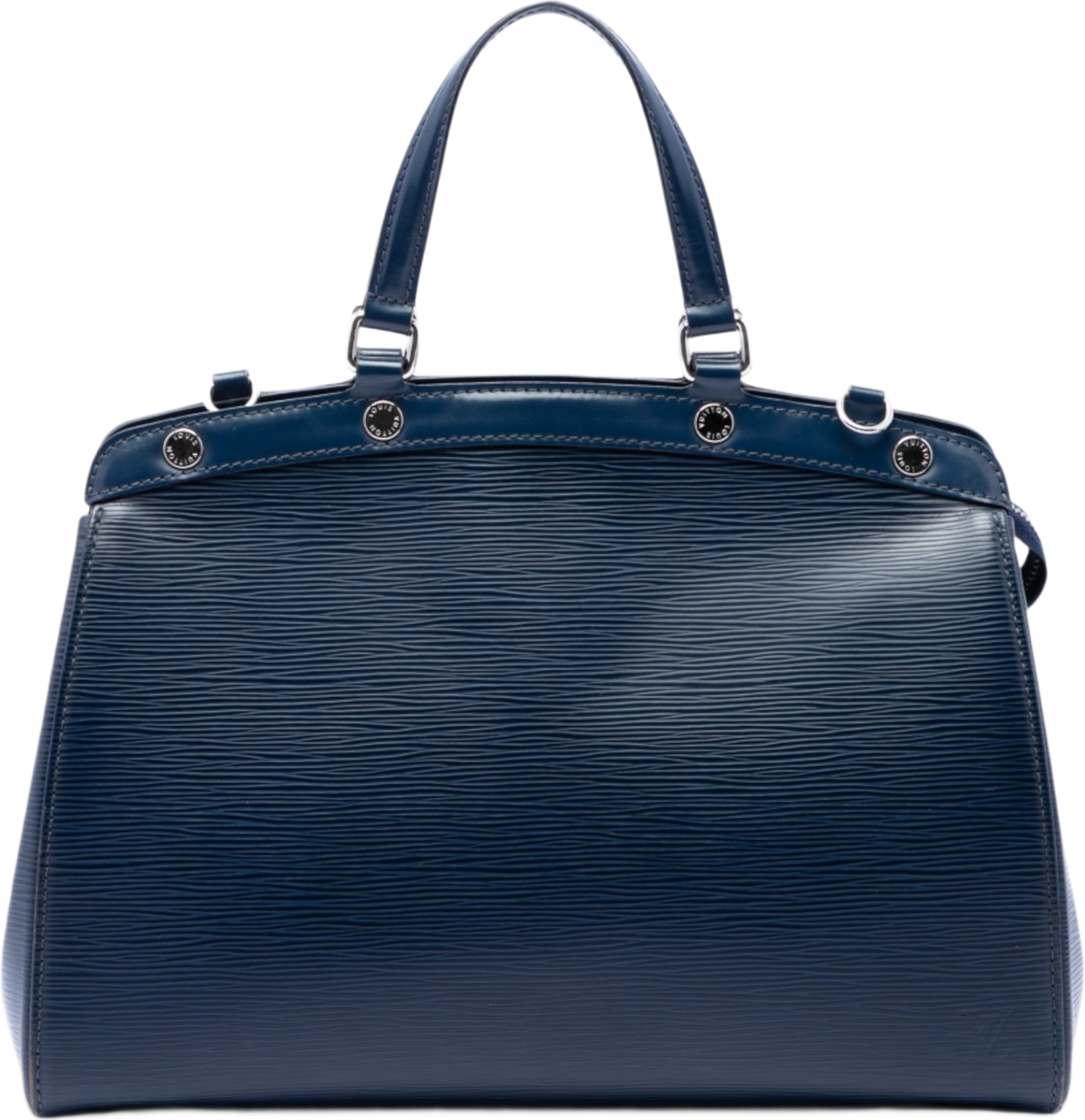 Louis Vuitton Epi Brea Mm, från Luxclusif, i färgen blå. Klicka för att öppna bilden i stort format