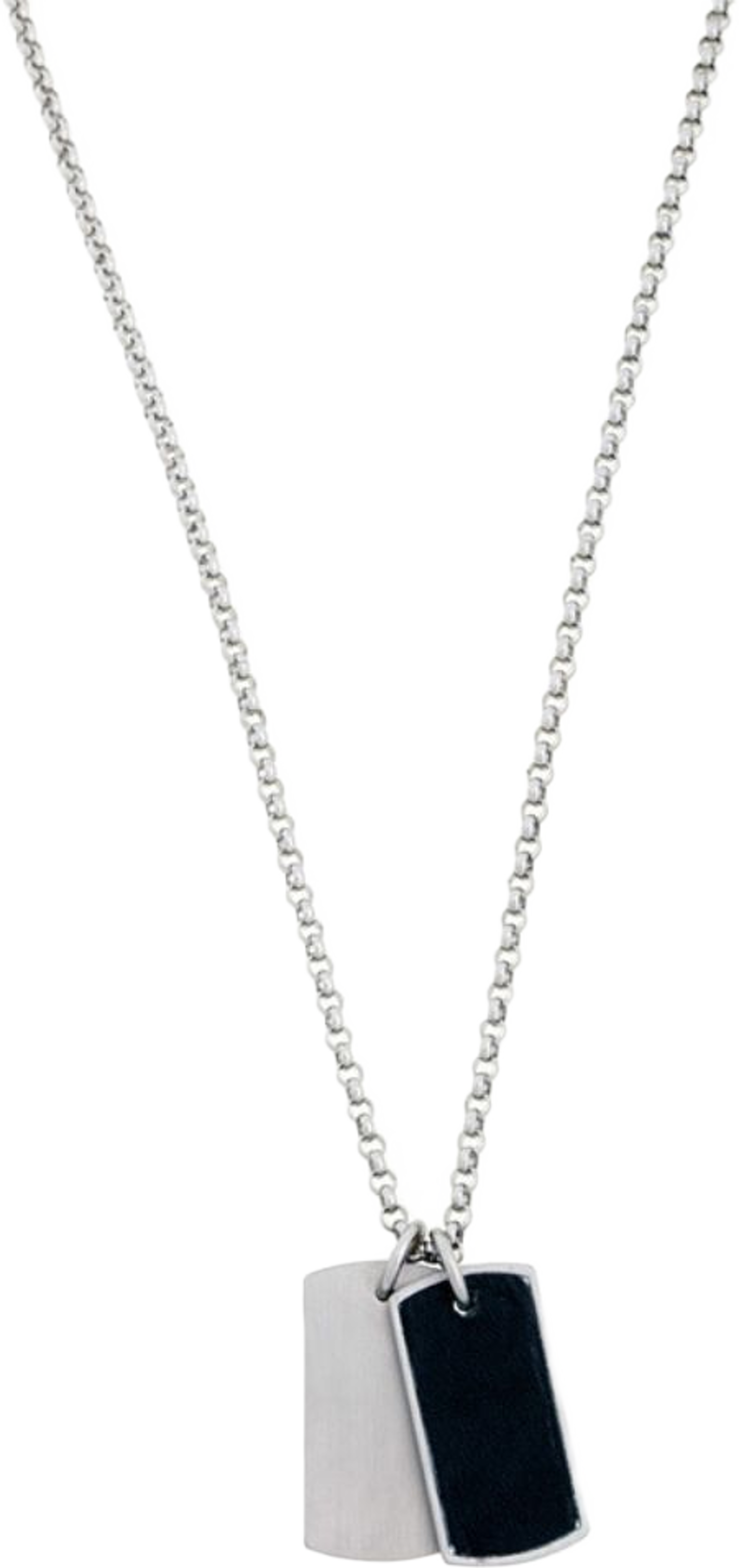 Henry | Stålhalsband | Läder