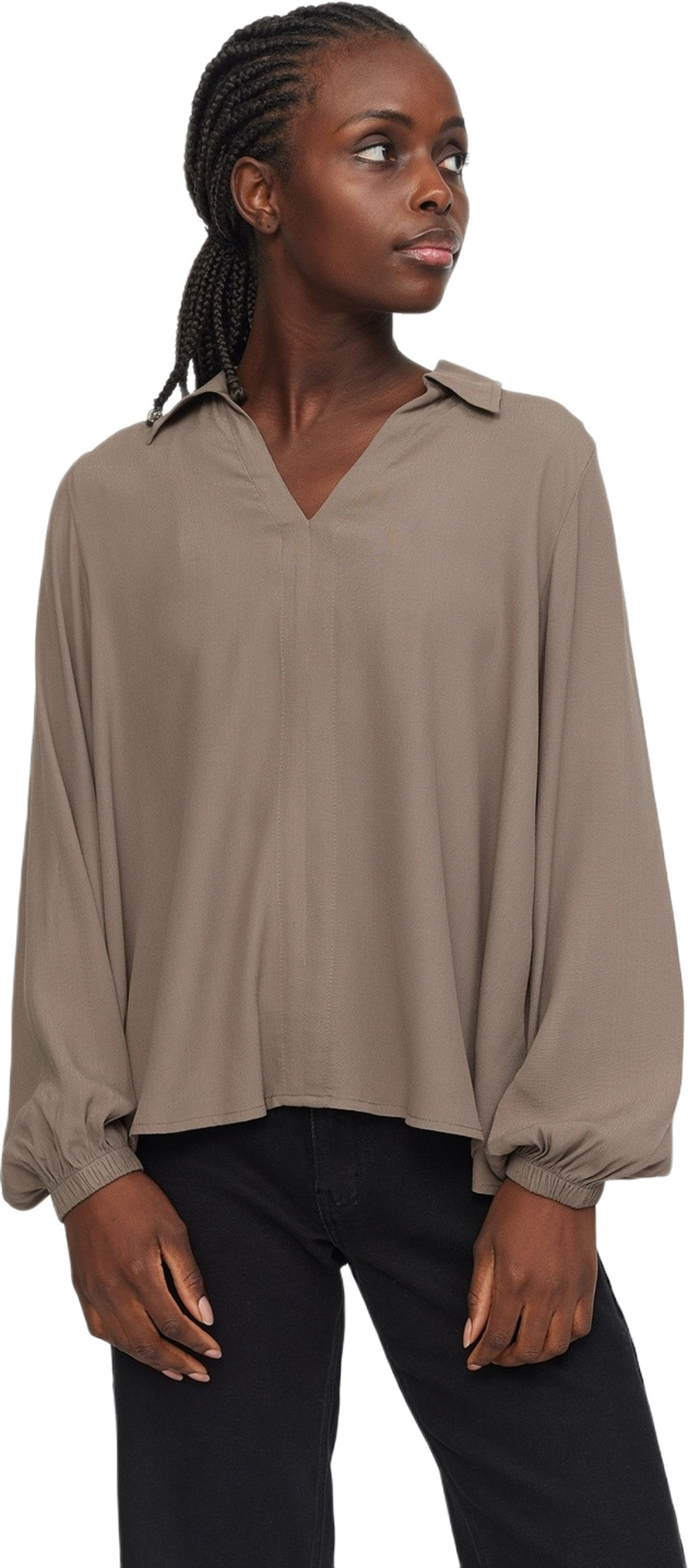 Srinaya Blouse - Morel