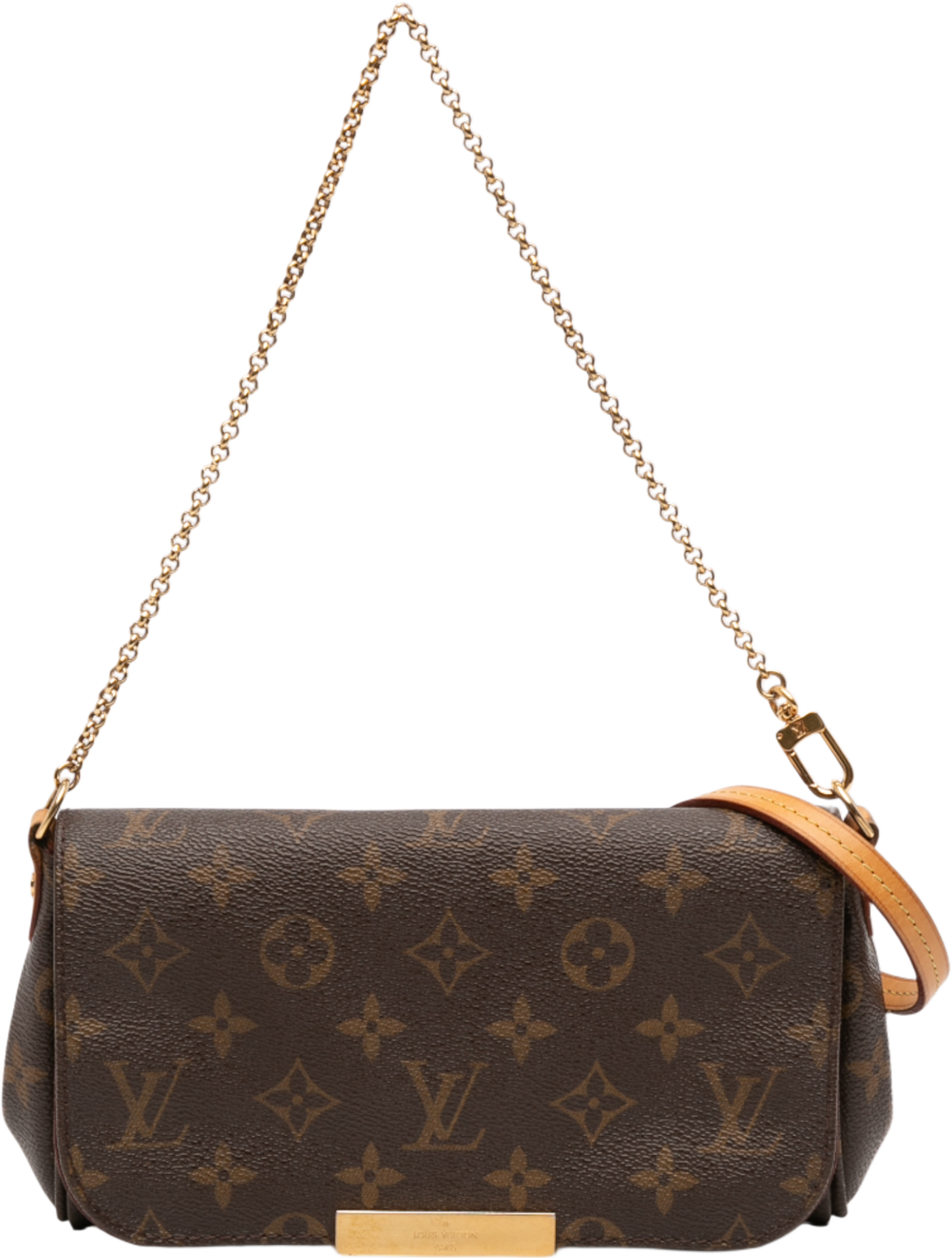 Louis Vuitton Monogram Favorite Pm, från Luxclusif, i färgen brown. Klicka för att öppna bilden i stort format