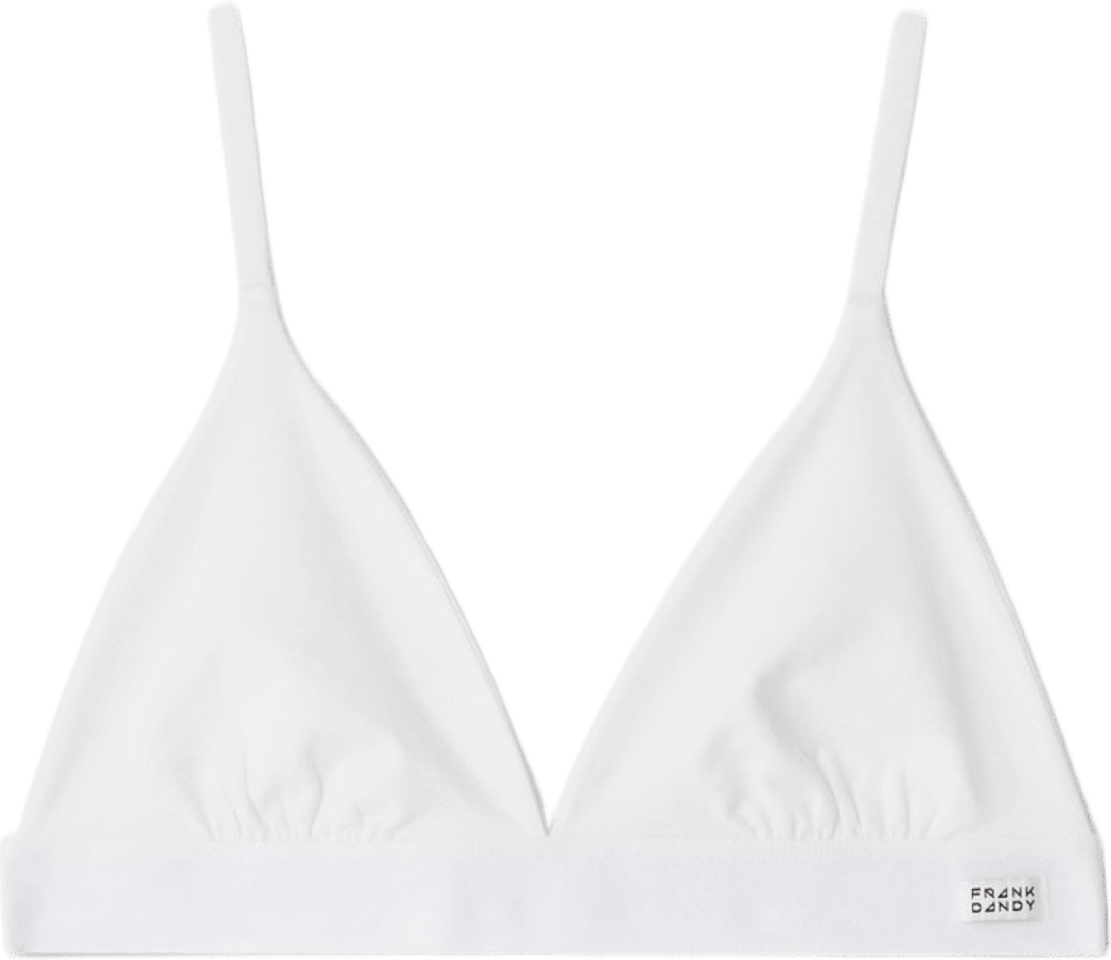 Women's Bamboo Legend Bra, från Frank Dandy, i färgen white. Klicka för att öppna bilden i stort format