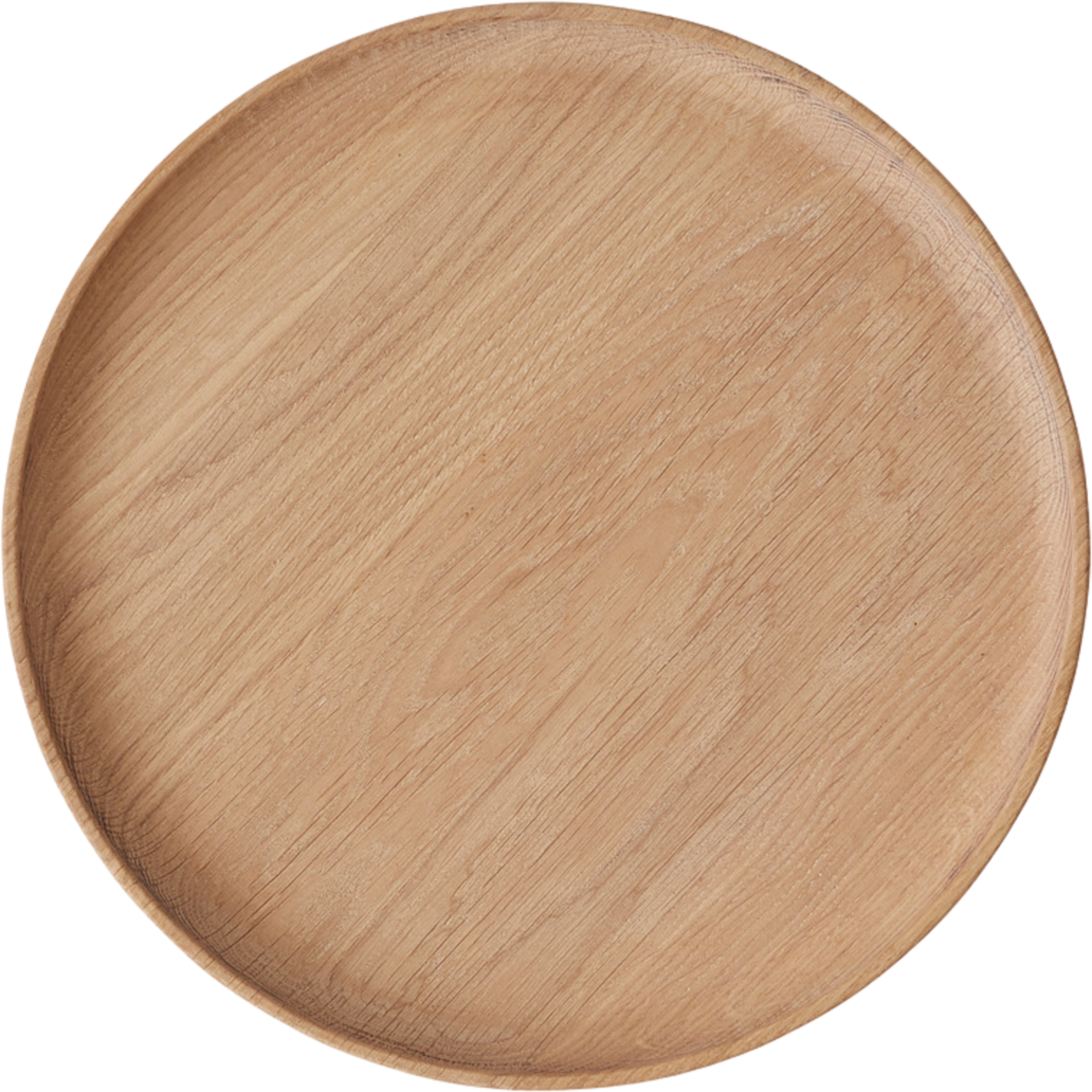 Inka Wood Tray Round, från OYOY Living, i färgen nature. Klicka för att öppna bilden i stort format