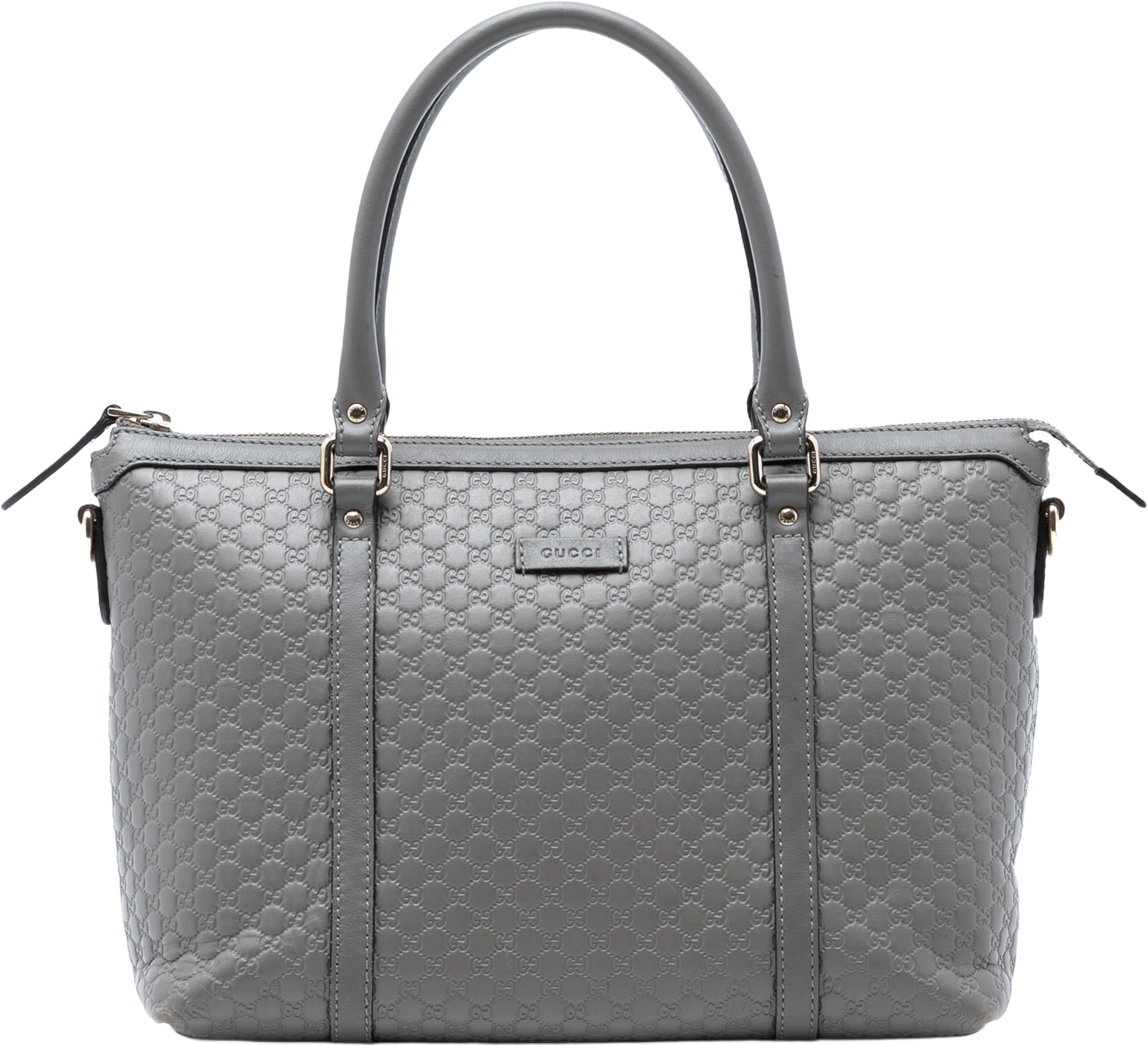 Gucci Small Microguccissima Joy Satchel, från Luxclusif, i färgen gray. Klicka för att öppna bilden i stort format