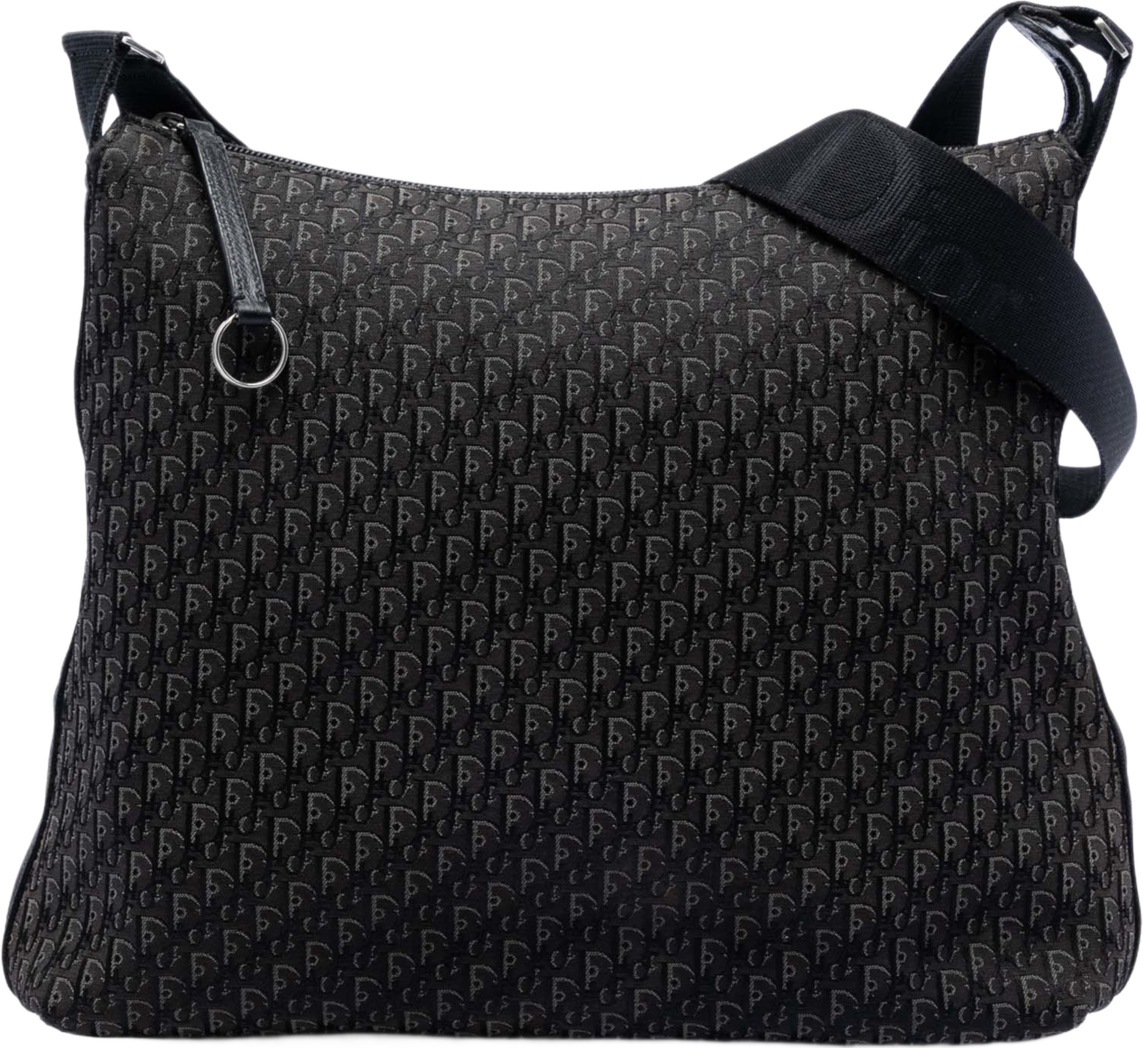 Dior Diorissimo Trotter Canvas Crossbody, från Luxclusif, i färgen black. Klicka för att öppna bilden i stort format