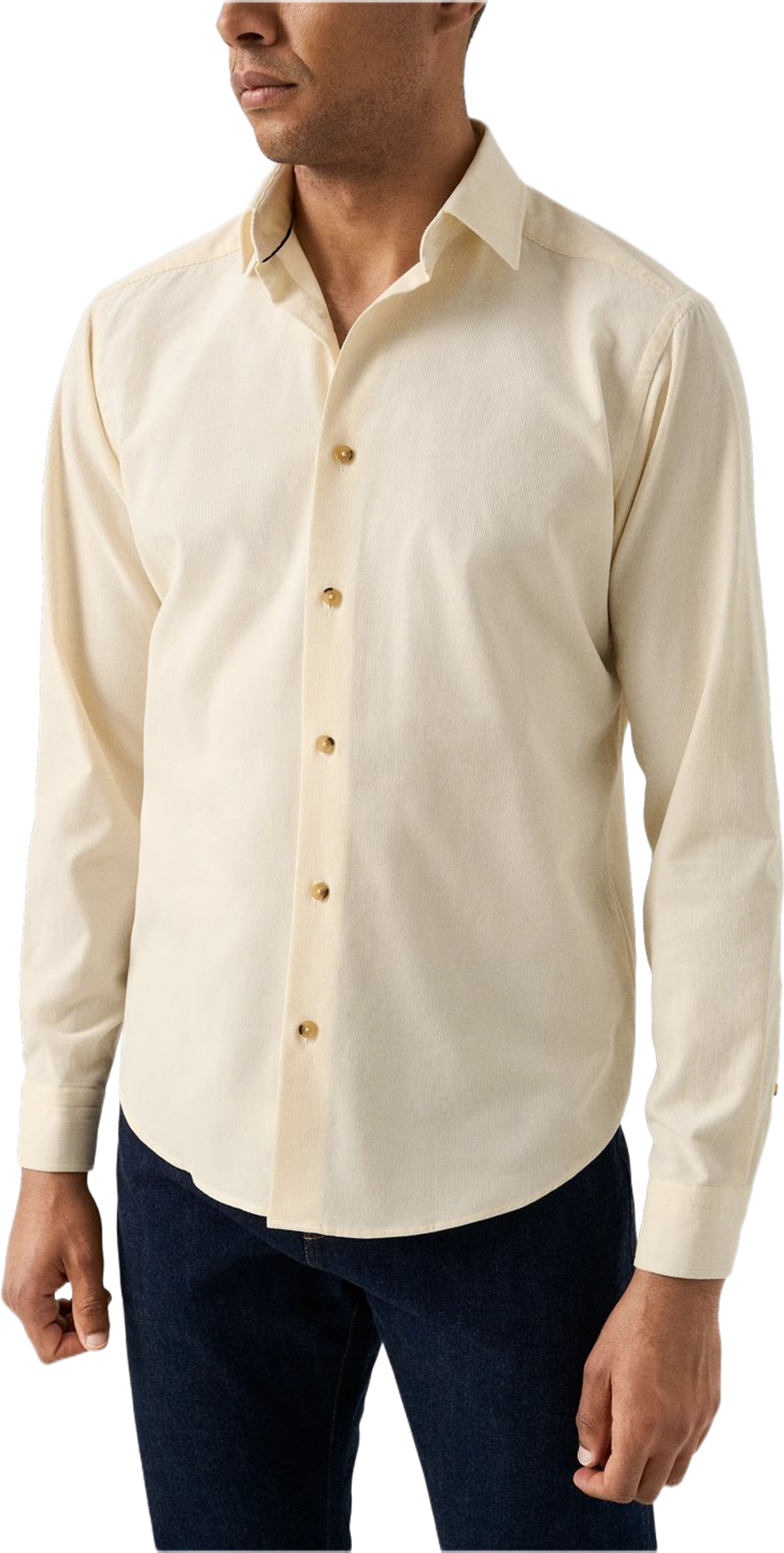 Manchesterskjorta Casual Fit, från Eton, i färgen white. Klicka för att öppna bilden i stort format