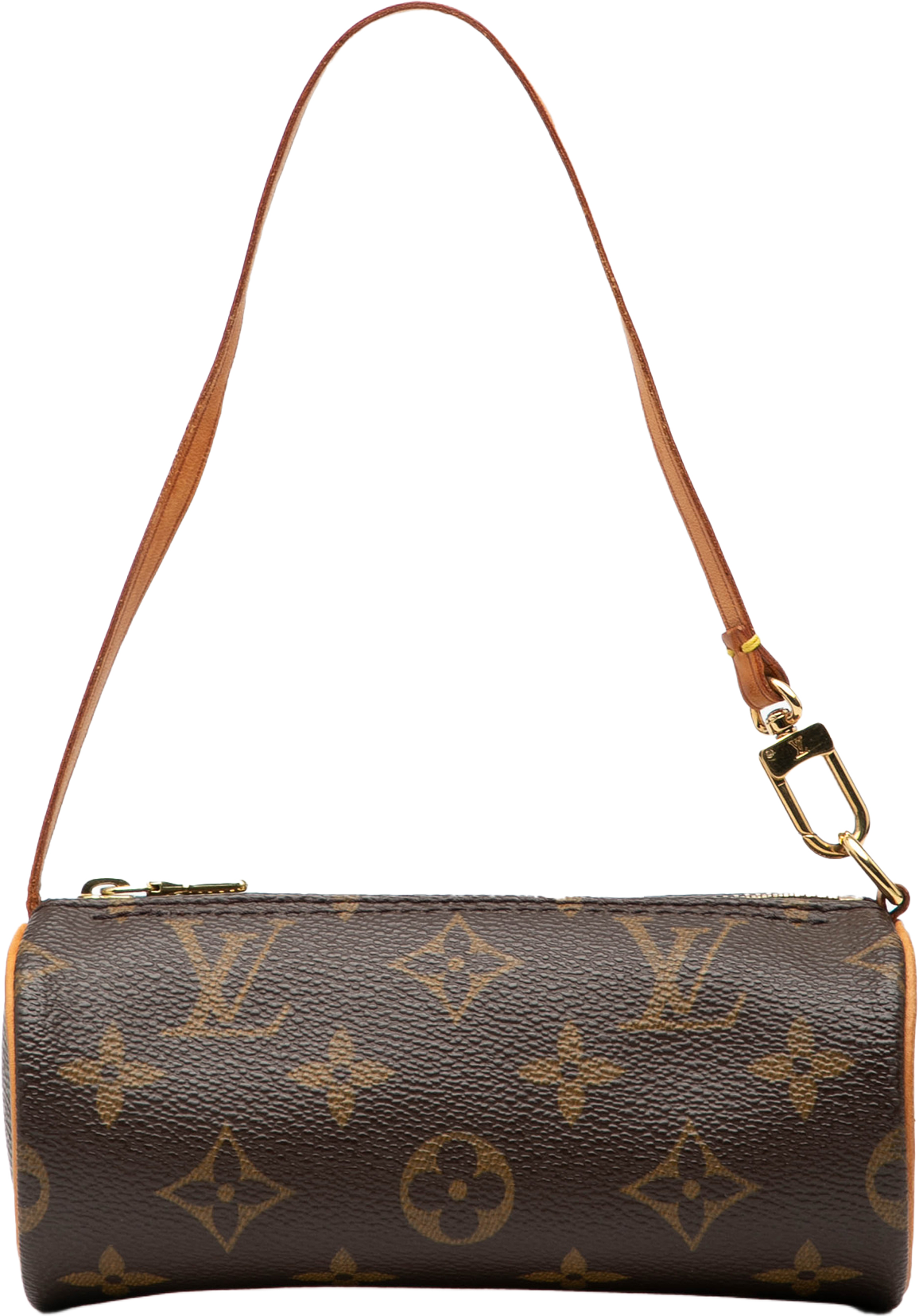 Louis Vuitton Monogram Papillon Pochette, från Luxclusif, i färgen brown. Klicka för att öppna bilden i stort format