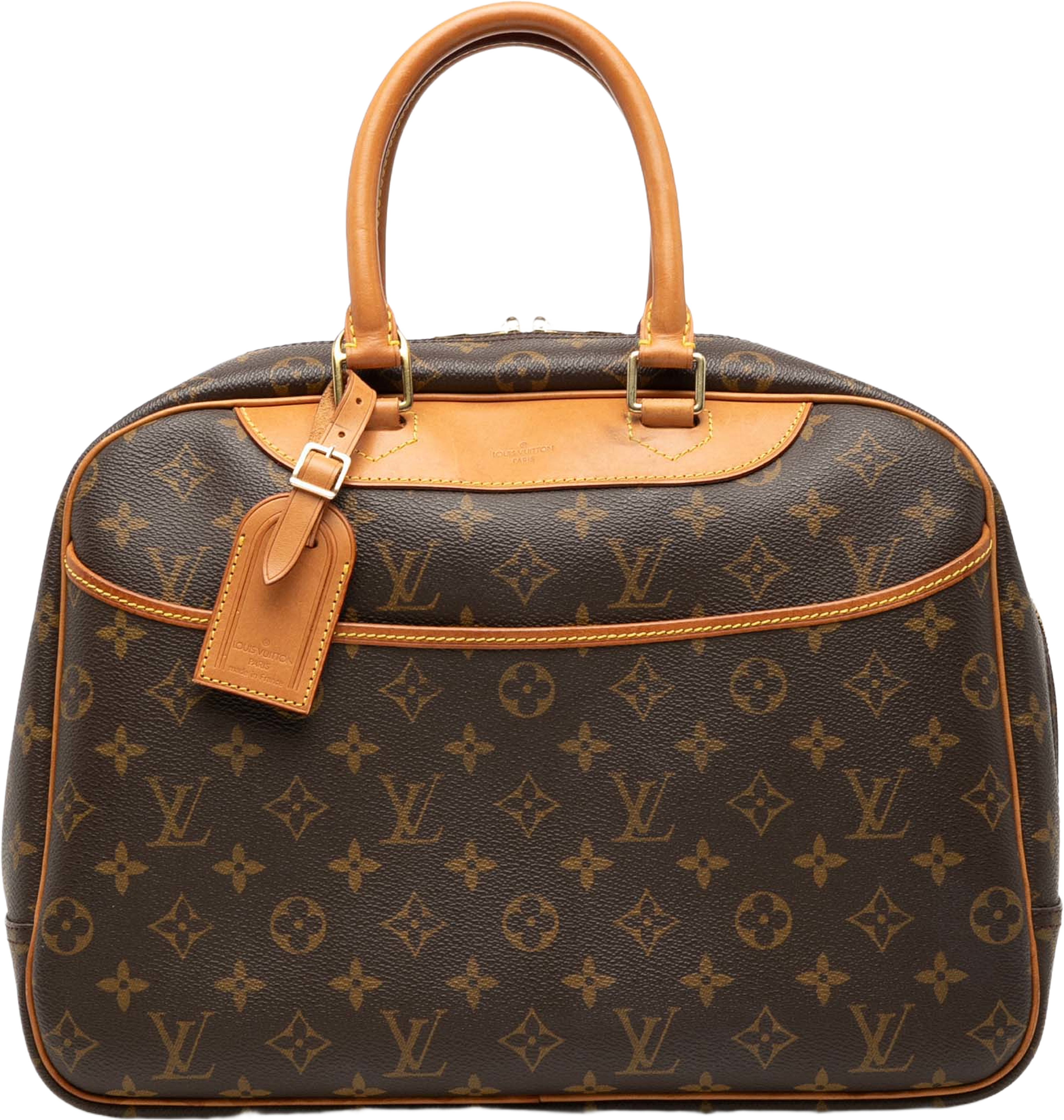 Louis Vuitton Monogram Deauville, från Luxclusif, i färgen brown. Klicka för att öppna bilden i stort format
