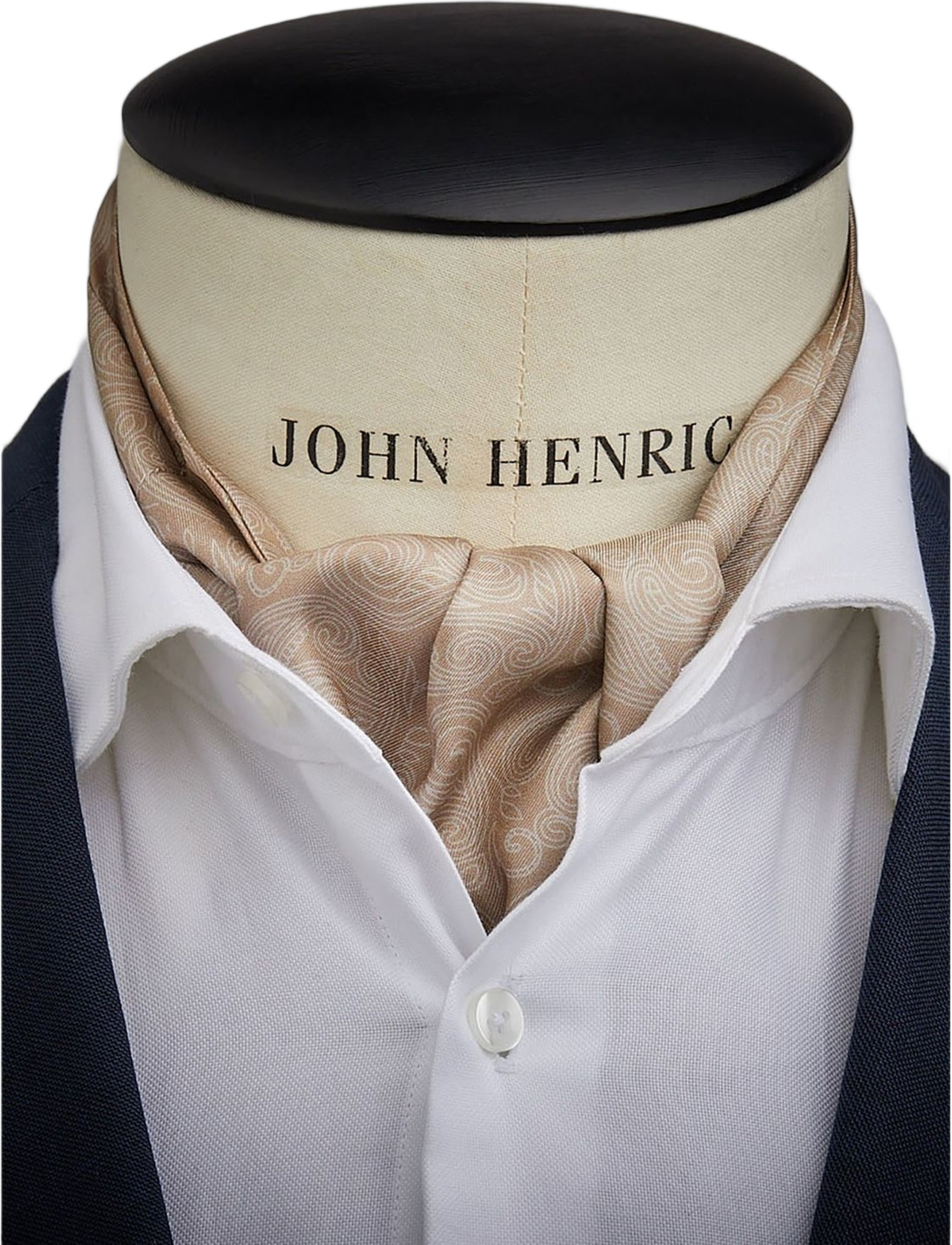Silk Double Pointed Ascot Formal