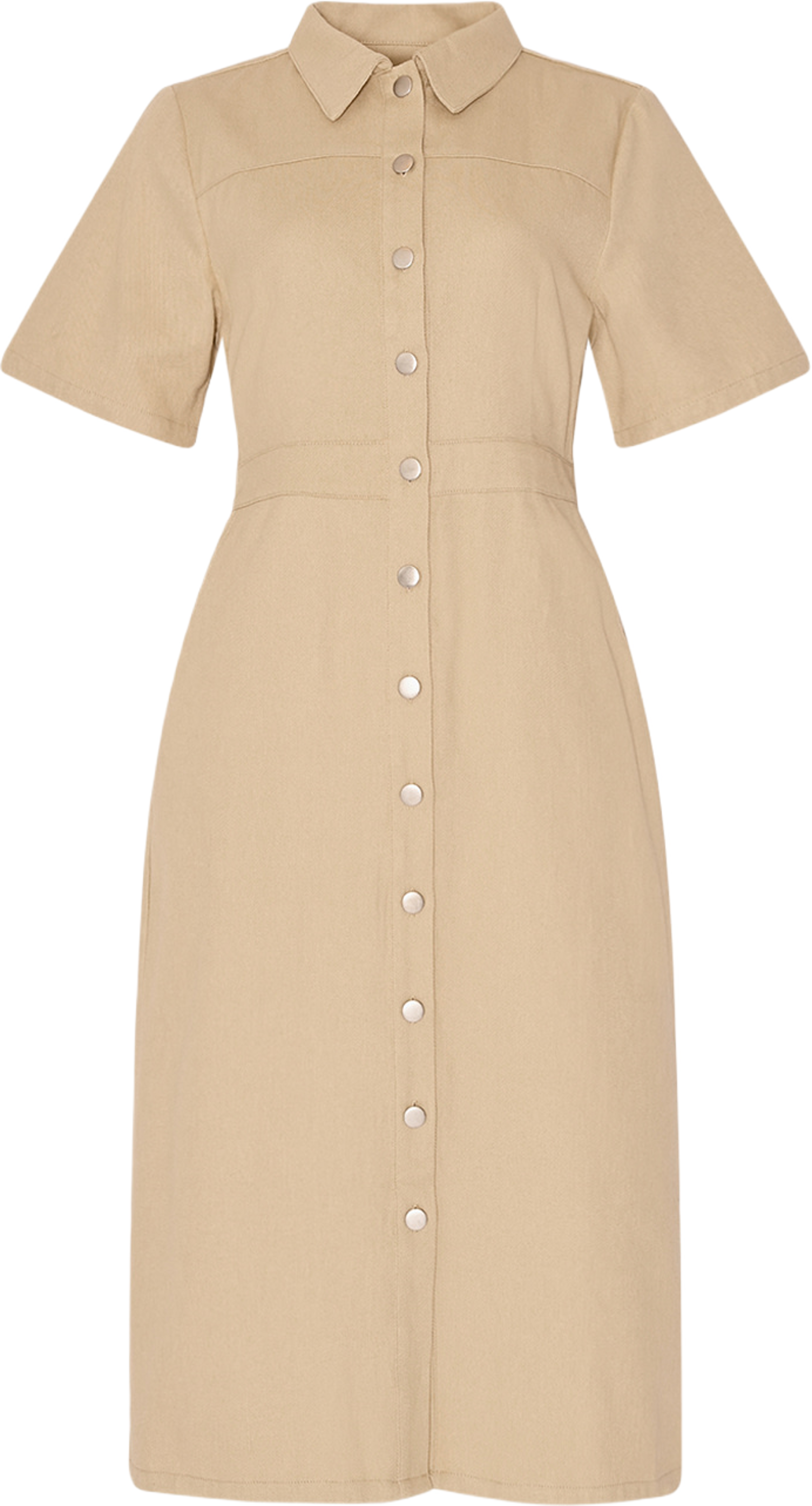 Benita Long Dress - Oyster