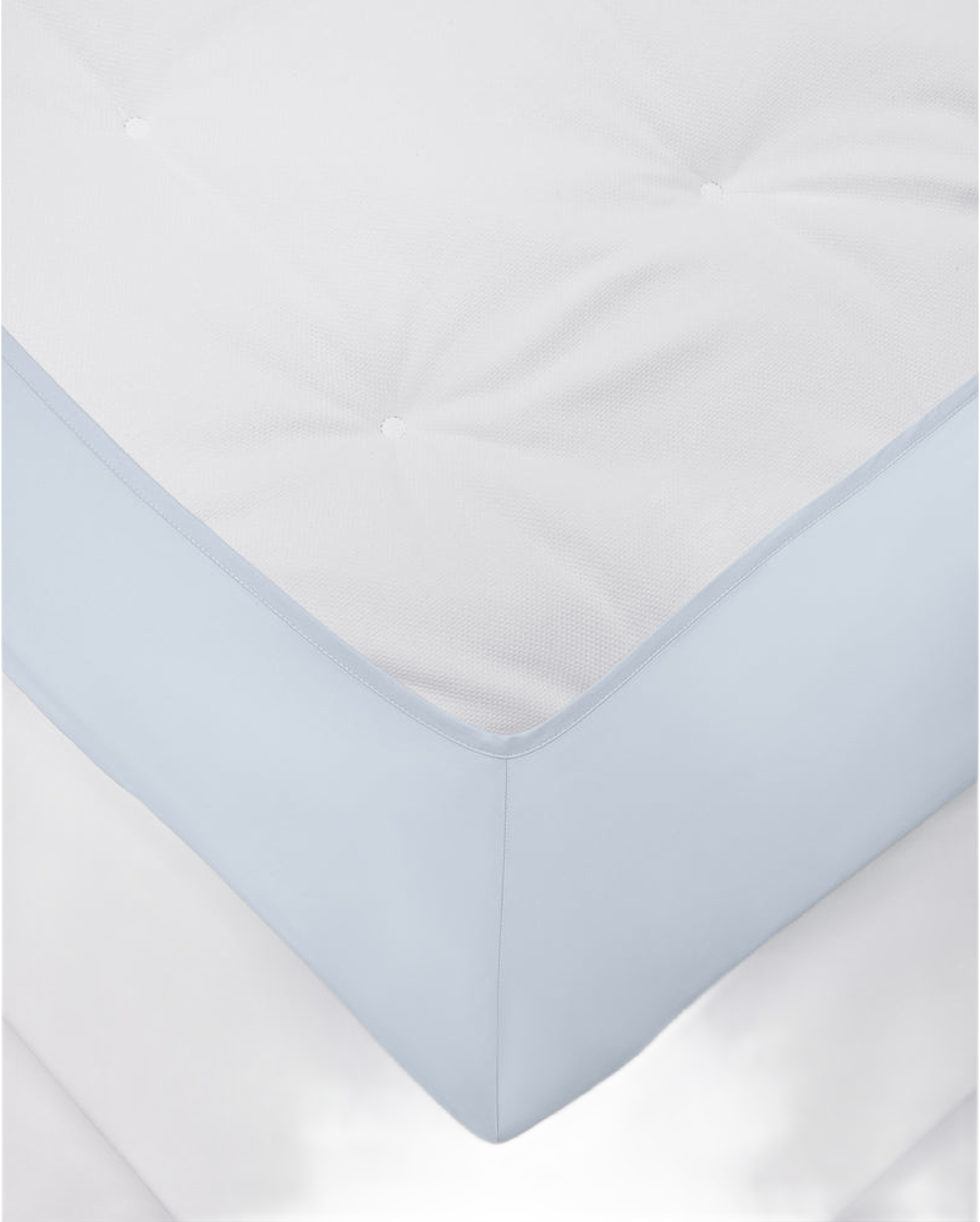 Shade Kuvertsytt Underlakan 180x200, från Ogland, i färgen ice blue. Klicka för att öppna bilden i stort format