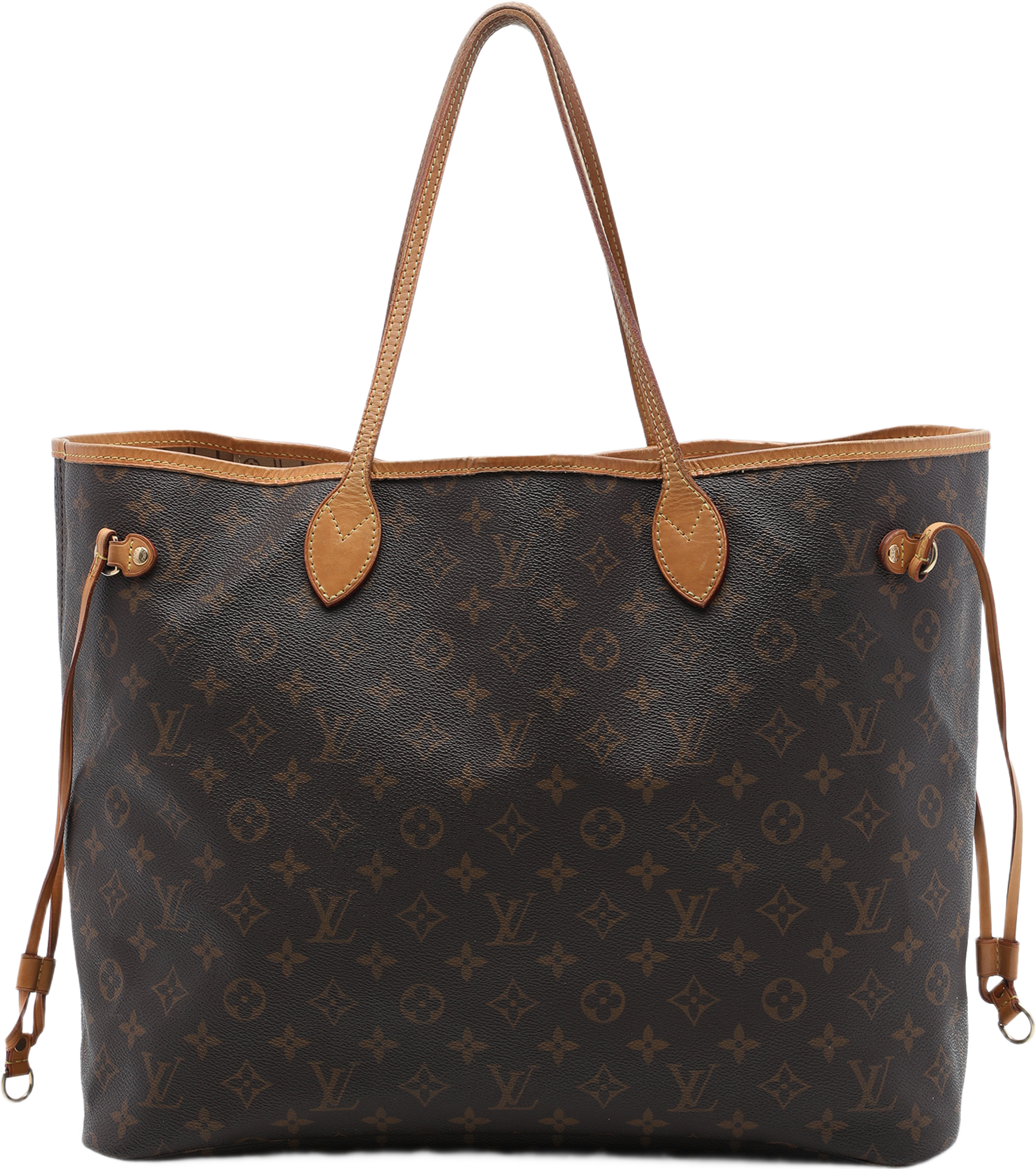Louis Vuitton Monogram Neverfull Gm, från Luxclusif, i färgen brun. Klicka för att öppna bilden i stort format