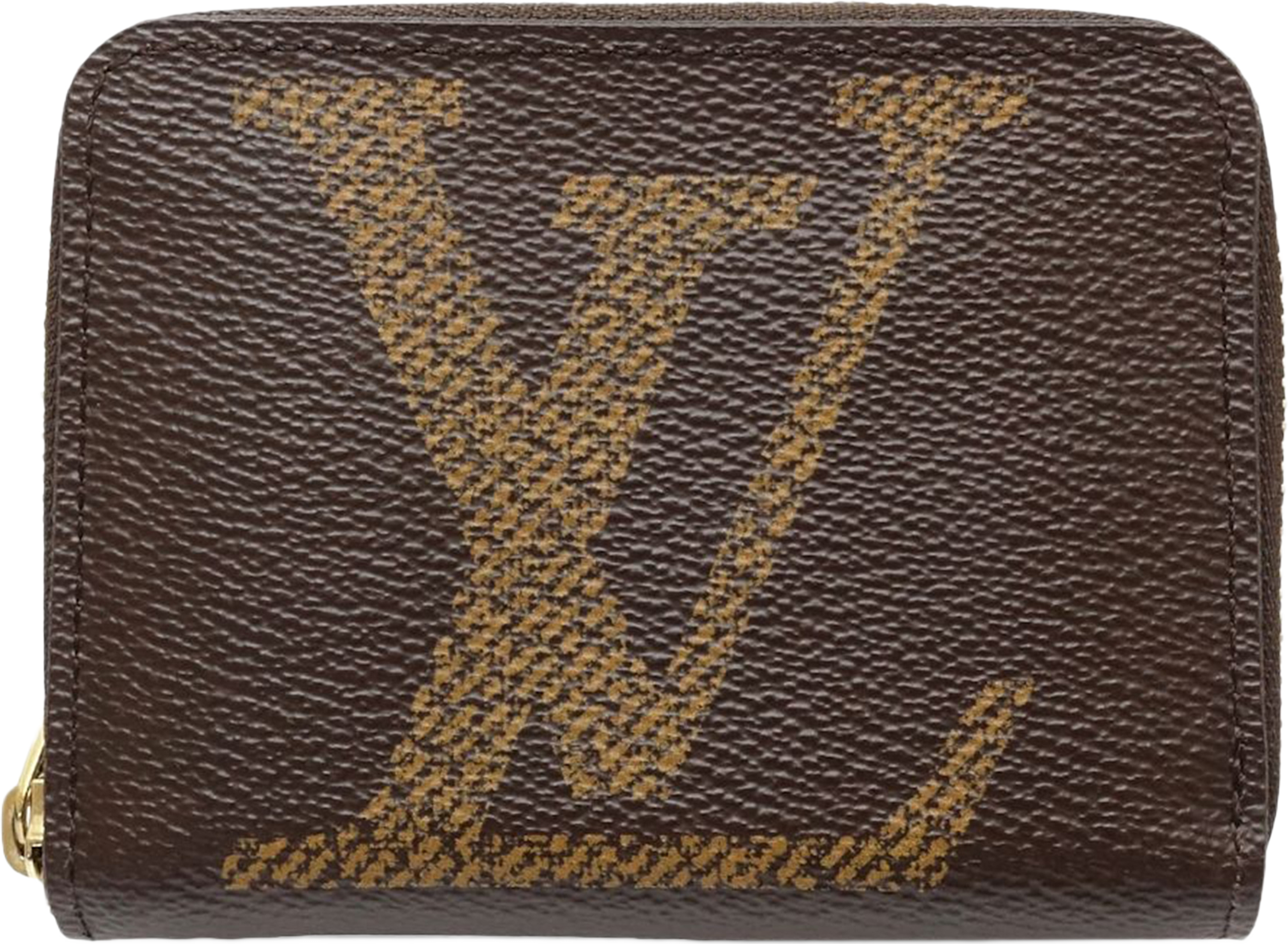 Louis Vuitton Monogram Giant Zippy Coin Pouch, från Luxclusif, i färgen brun. Klicka för att öppna bilden i stort format