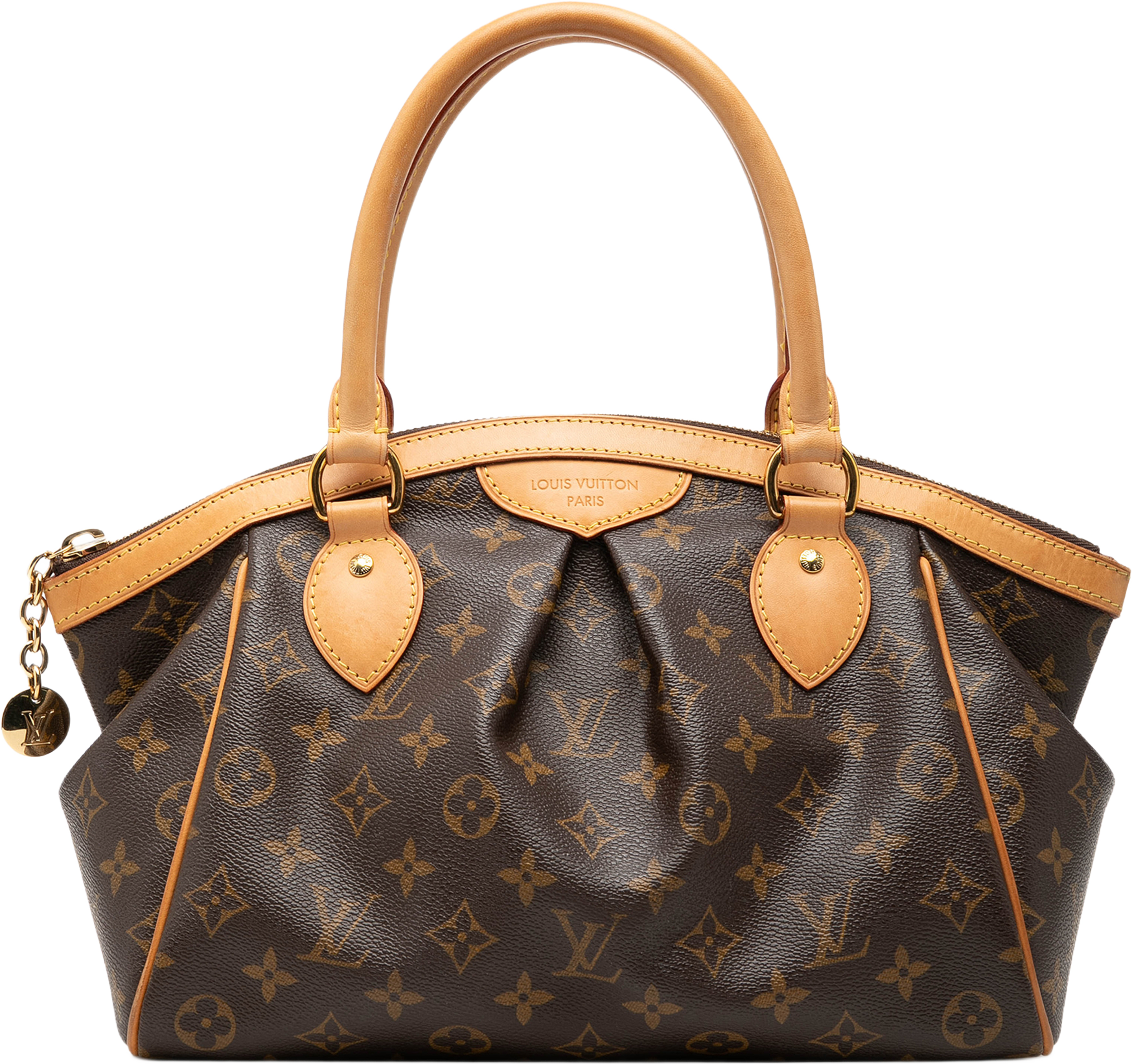 Louis Vuitton Monogram Tivoli Pm, från Luxclusif, i färgen brun. Klicka för att öppna bilden i stort format