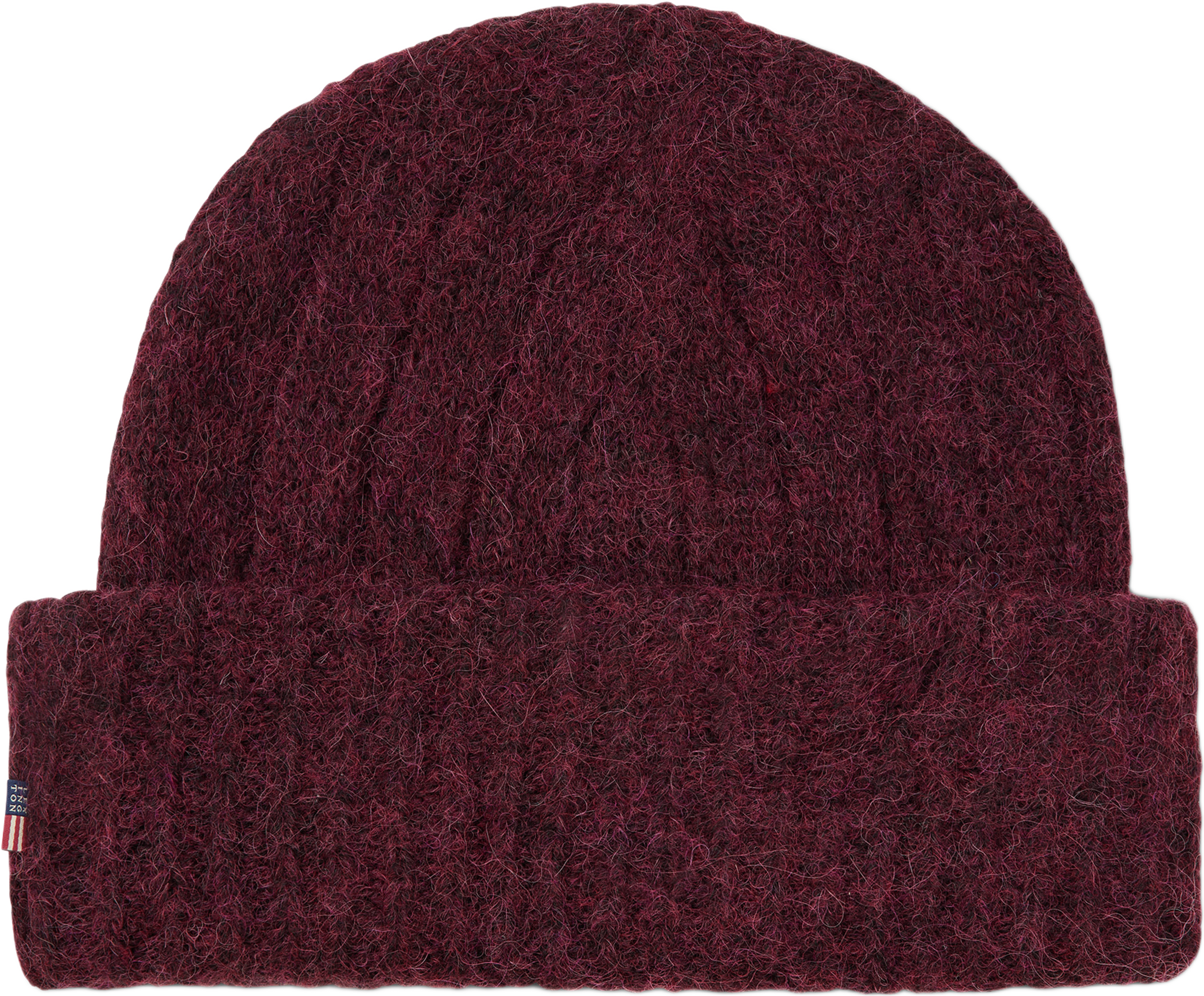 Alpaca Blend Knitted Beanie, från Lexington, i färgen burgundy. Klicka för att öppna bilden i stort format