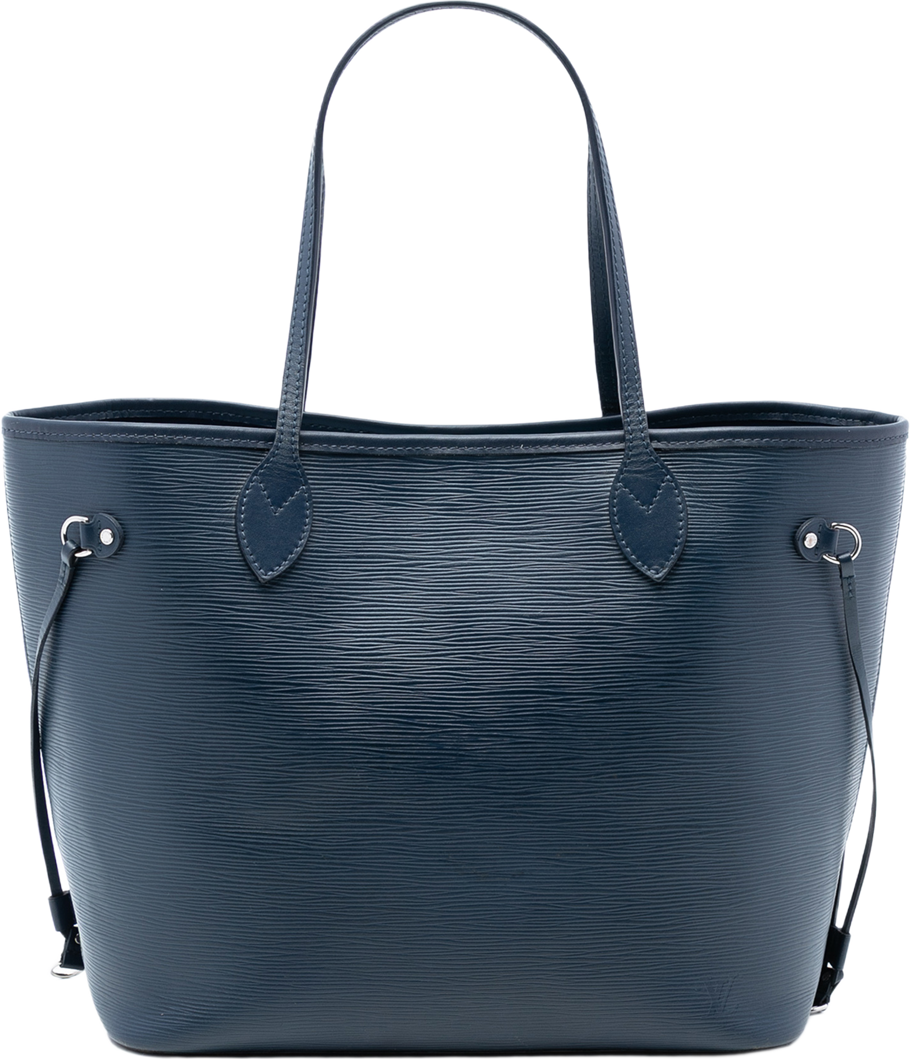 Louis Vuitton Epi Neverfull Mm, från Luxclusif, i färgen dark blue. Klicka för att öppna bilden i stort format