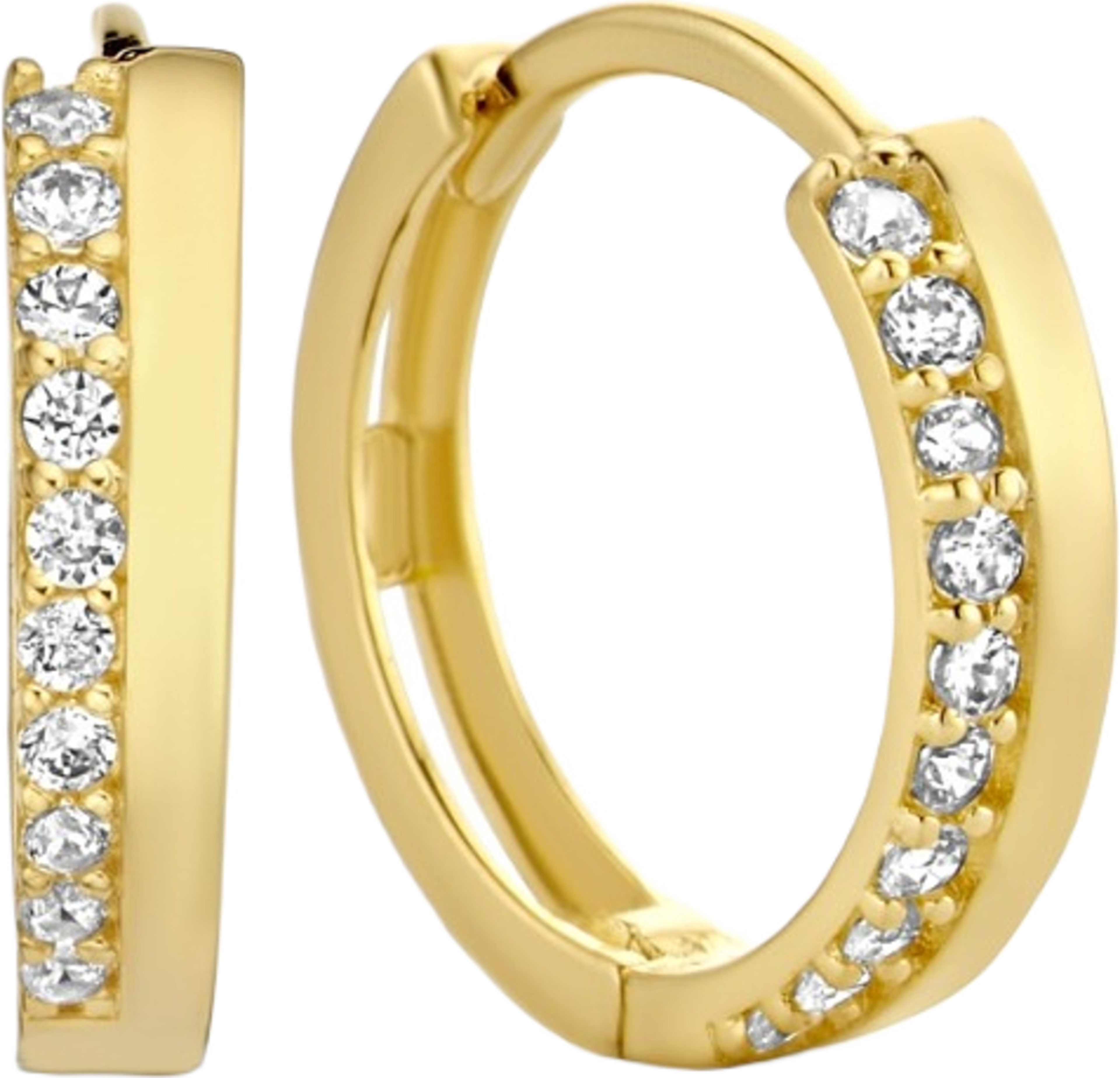 Isabel Bernard 14 Karat Gold Hoop Earrings