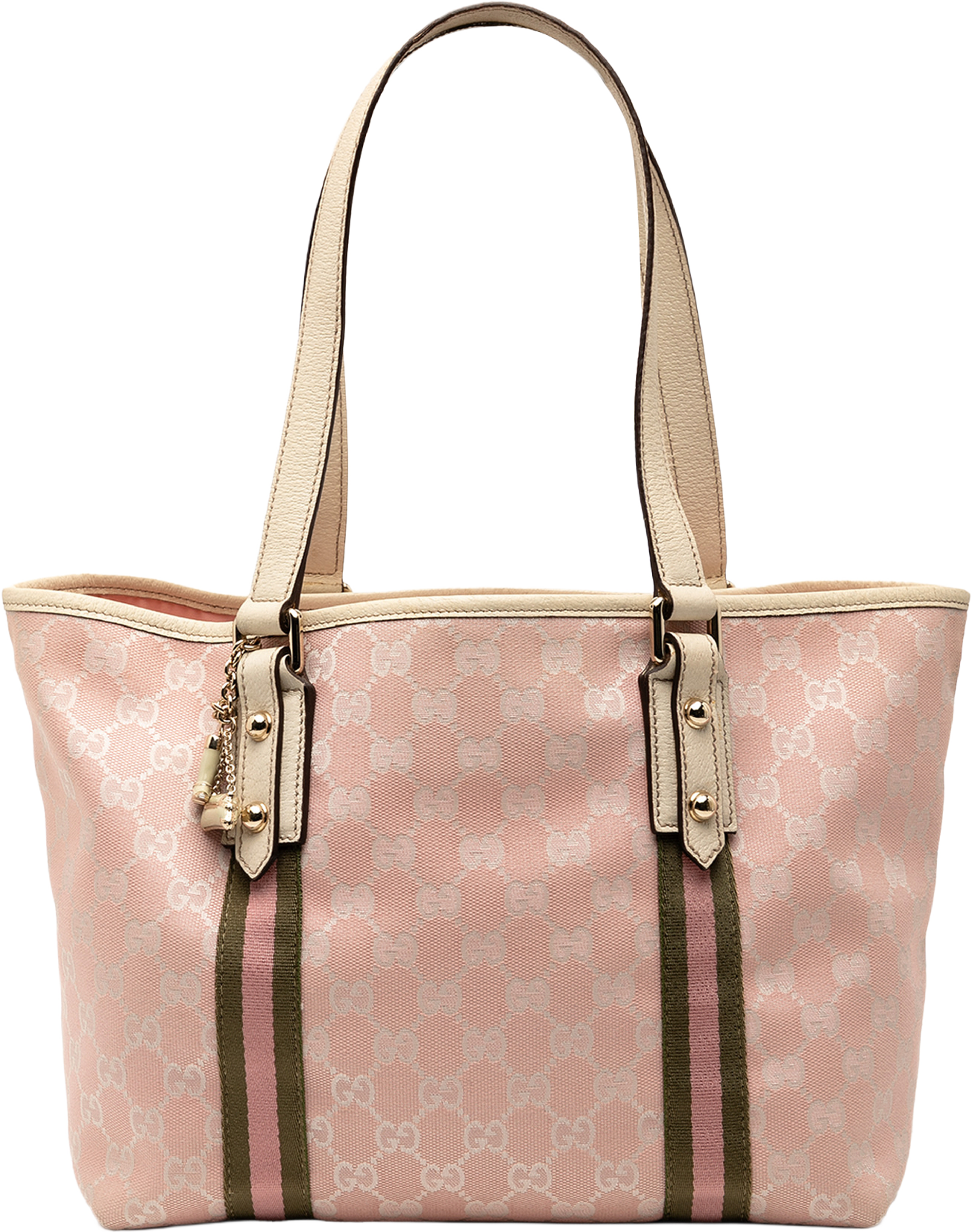 Gucci Gg Canvas Jolicoeur Tote, från Luxclusif, i färgen pink. Klicka för att öppna bilden i stort format