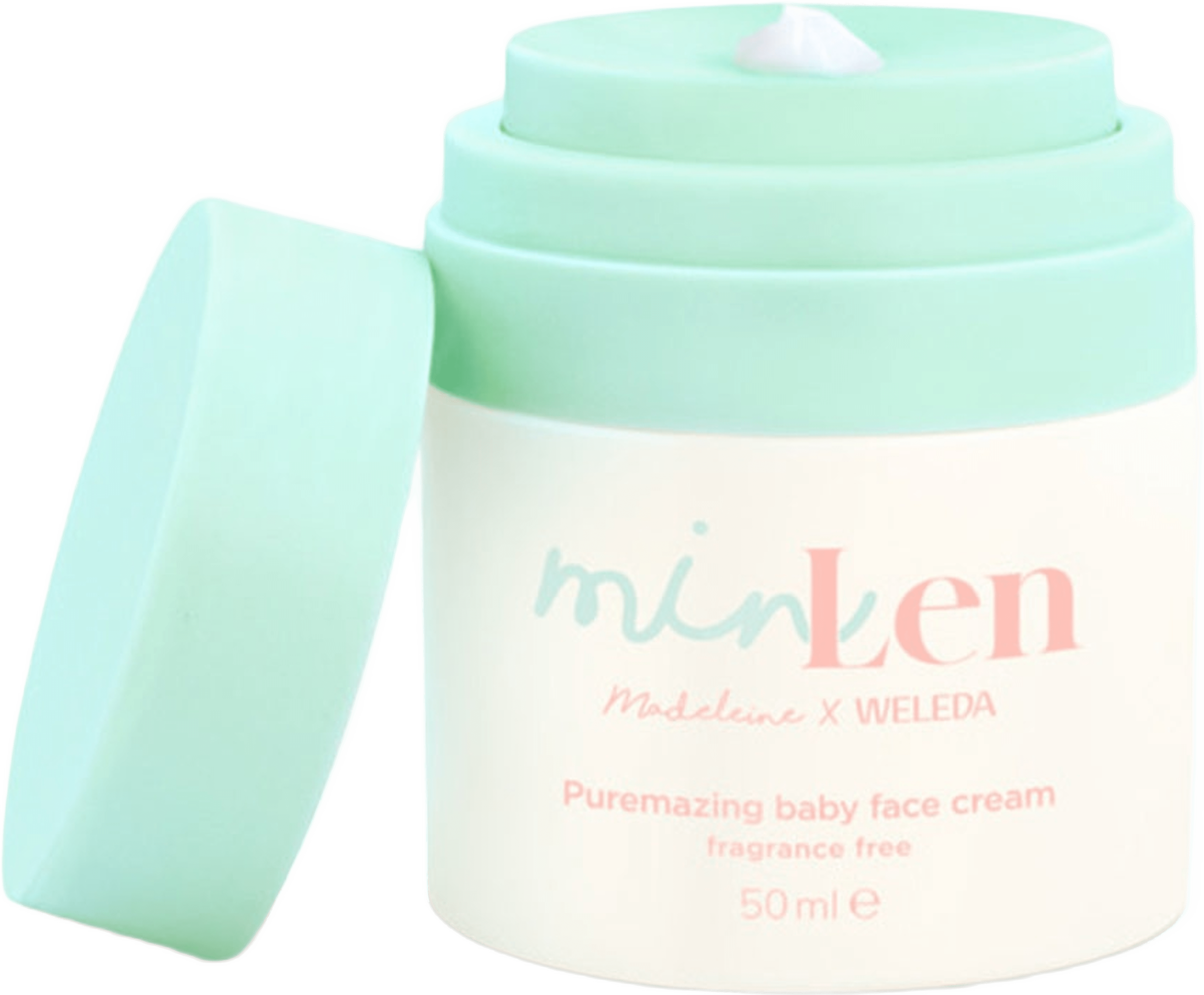 Puremazing Baby Face Cream, från minLen. Klicka för att öppna bilden i stort format