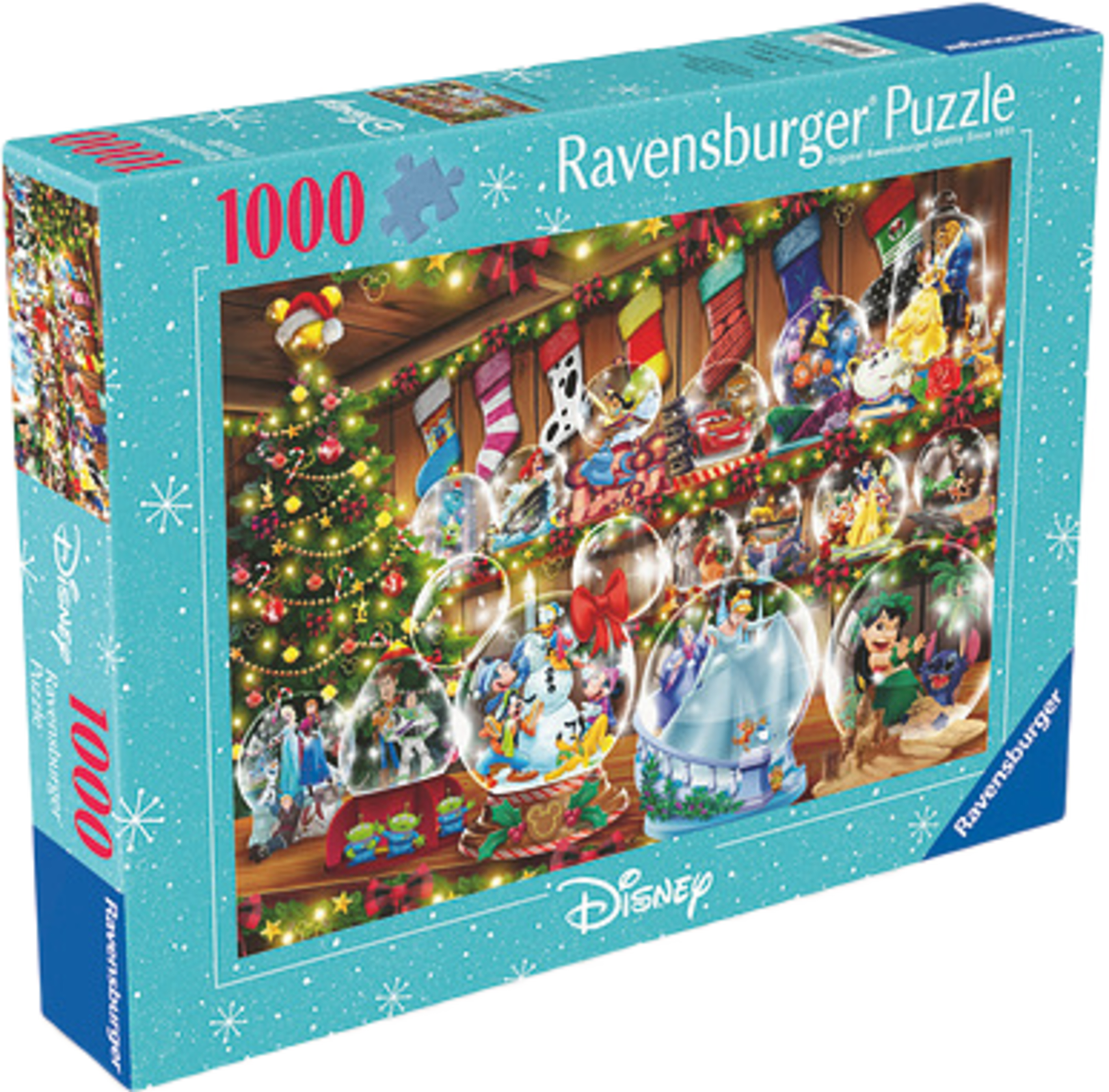 Disney Christmas 1000p, från RAVENSBURGER, i färgen Multicolor.