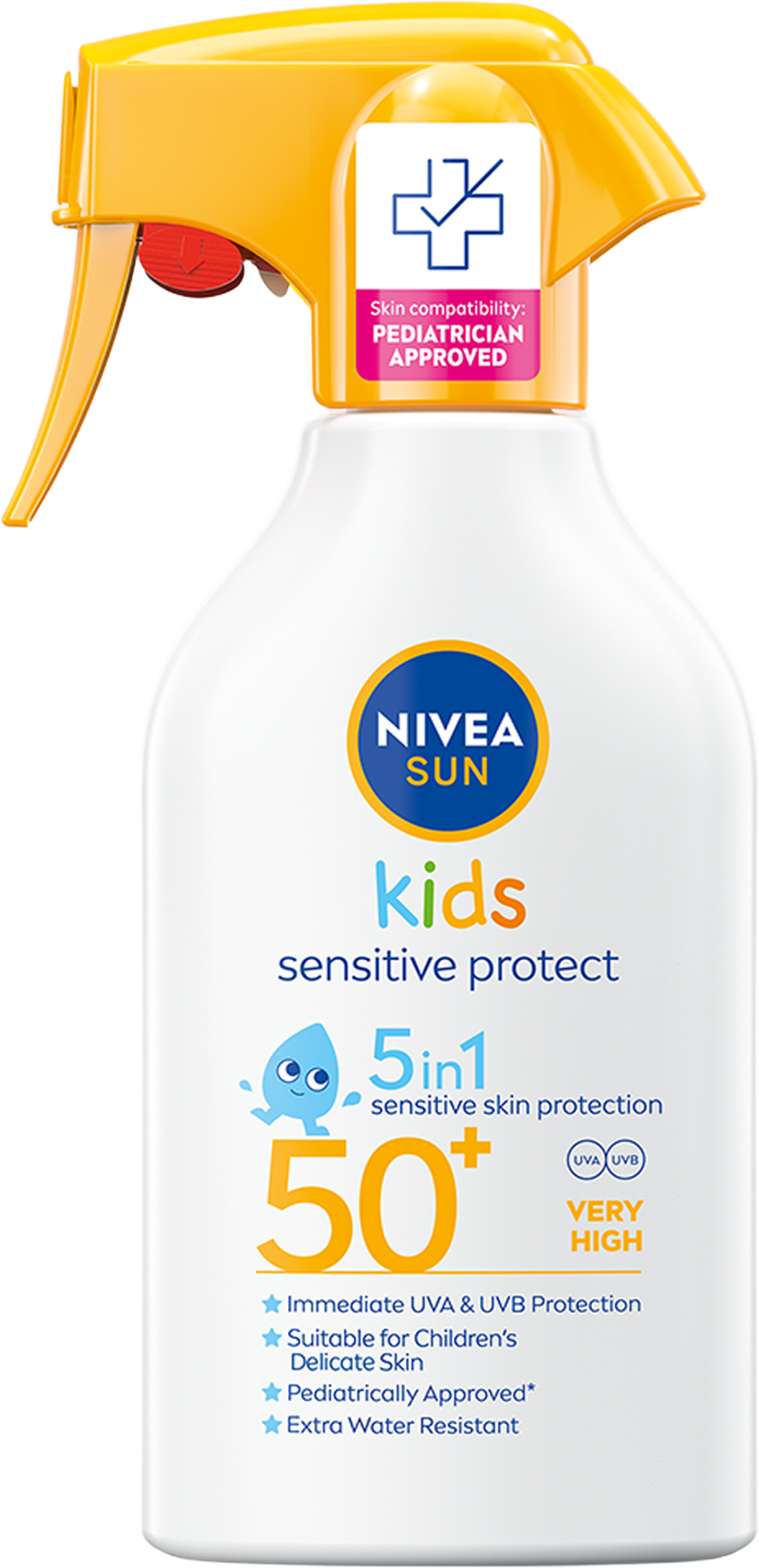 Solkräm barn Kids Sensitive Protect & Play Sun Trigger Spray SPF50+