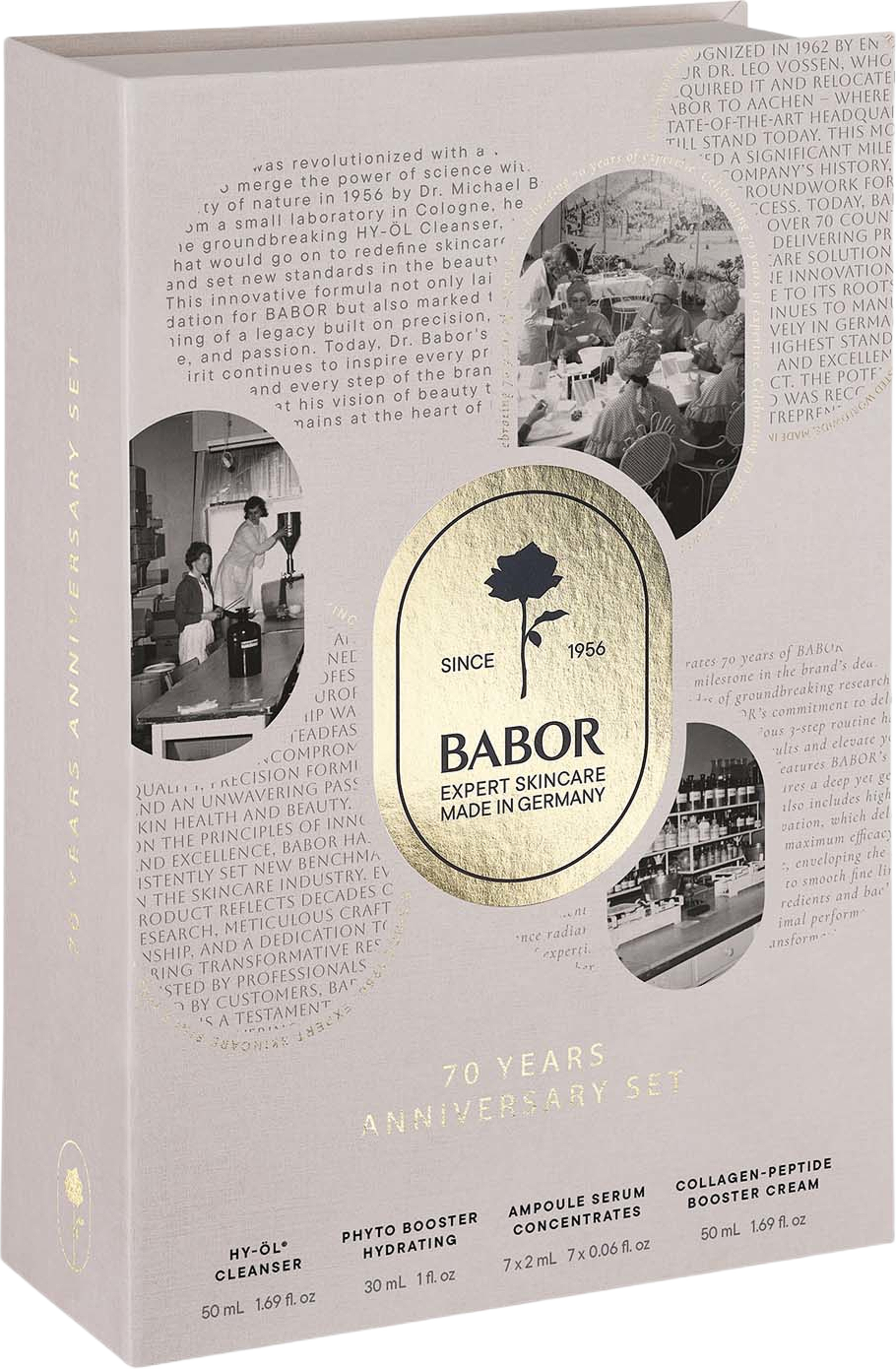 70 Anniversary Set, från BABOR. Klicka för att öppna bilden i stort format