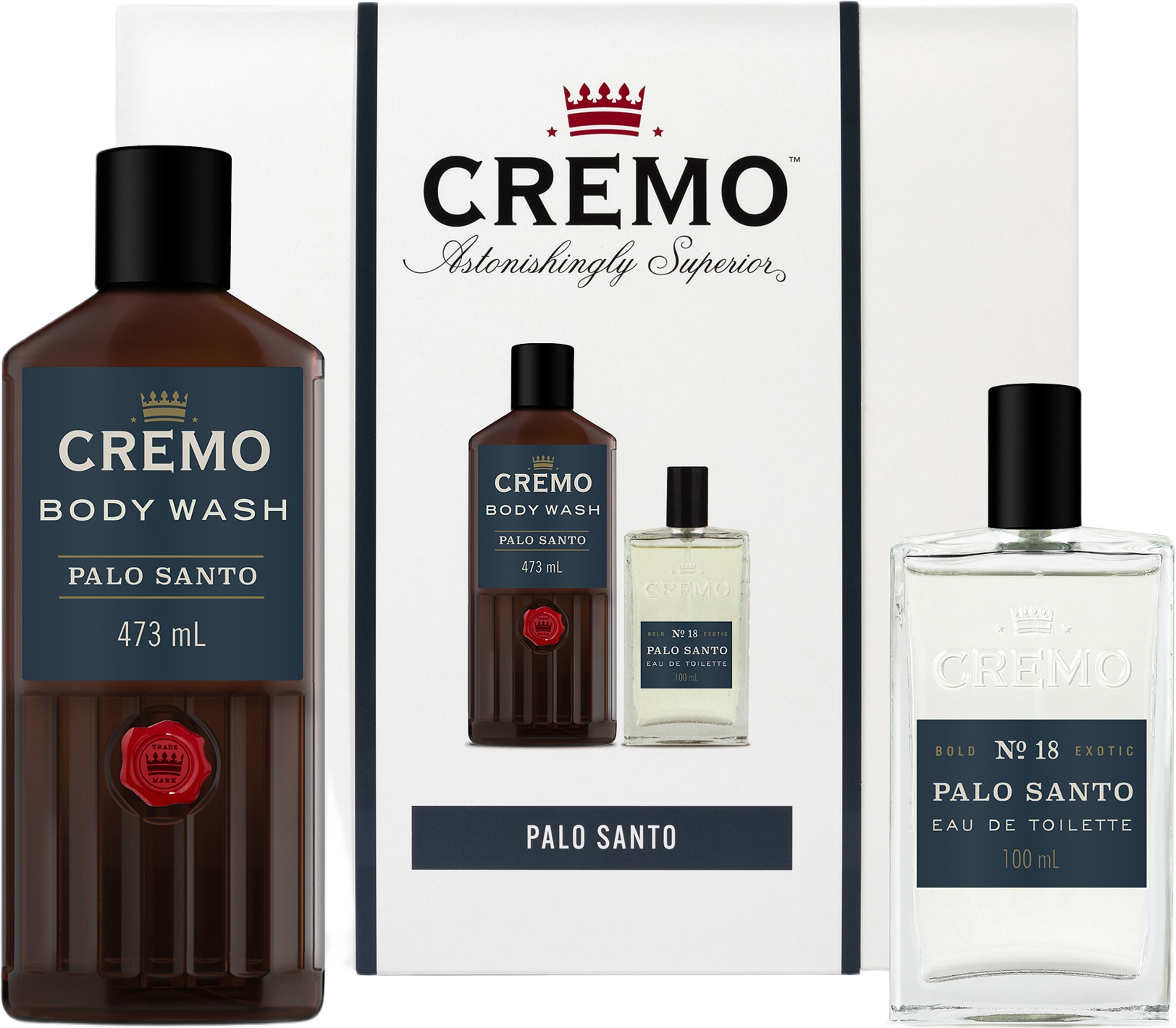 Palo Santo Gift Set For Men, från Cremo. Klicka för att öppna bilden i stort format