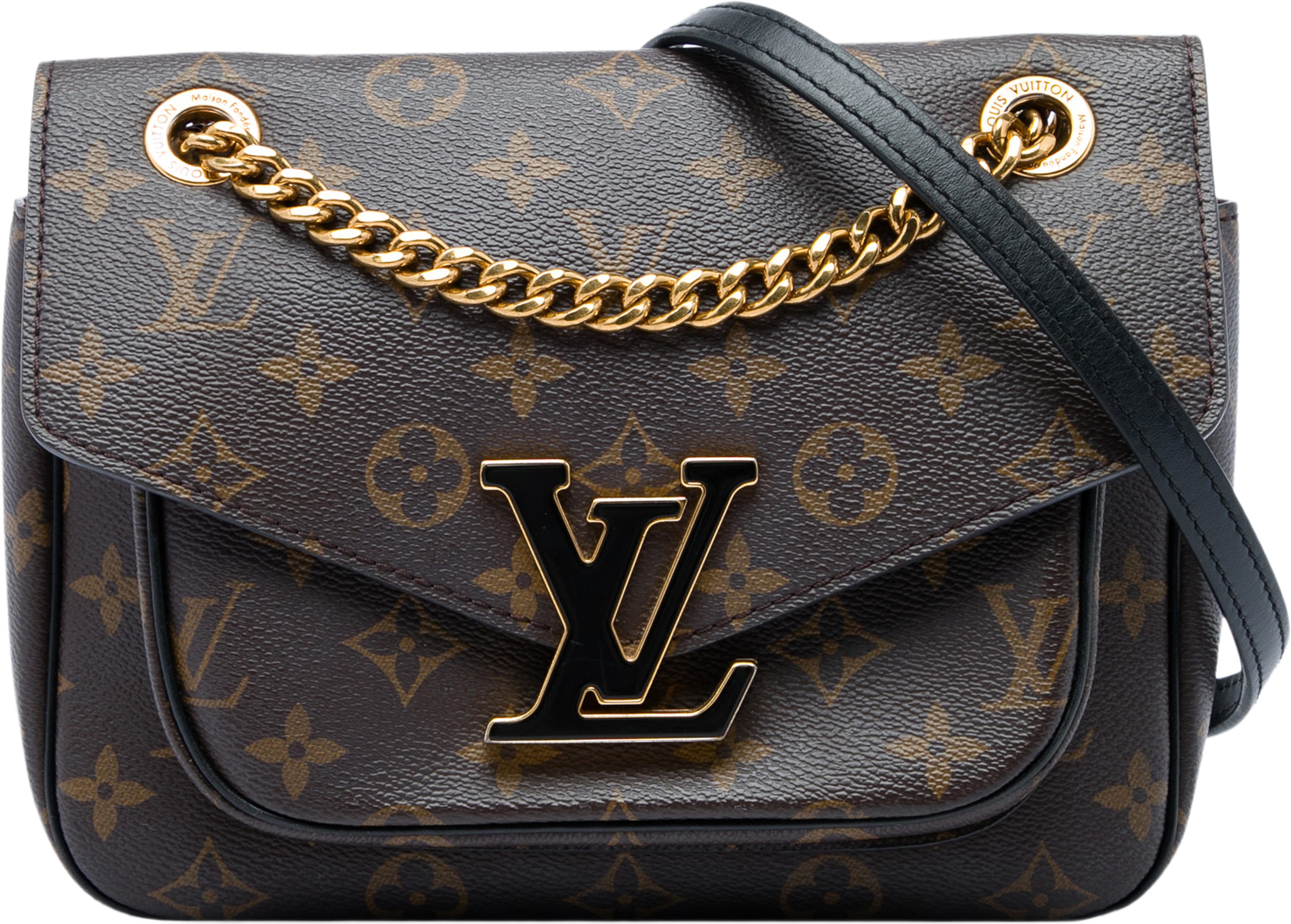Louis Vuitton Monogram Passy Pm, från Luxclusif, i färgen brun. Klicka för att öppna bilden i stort format